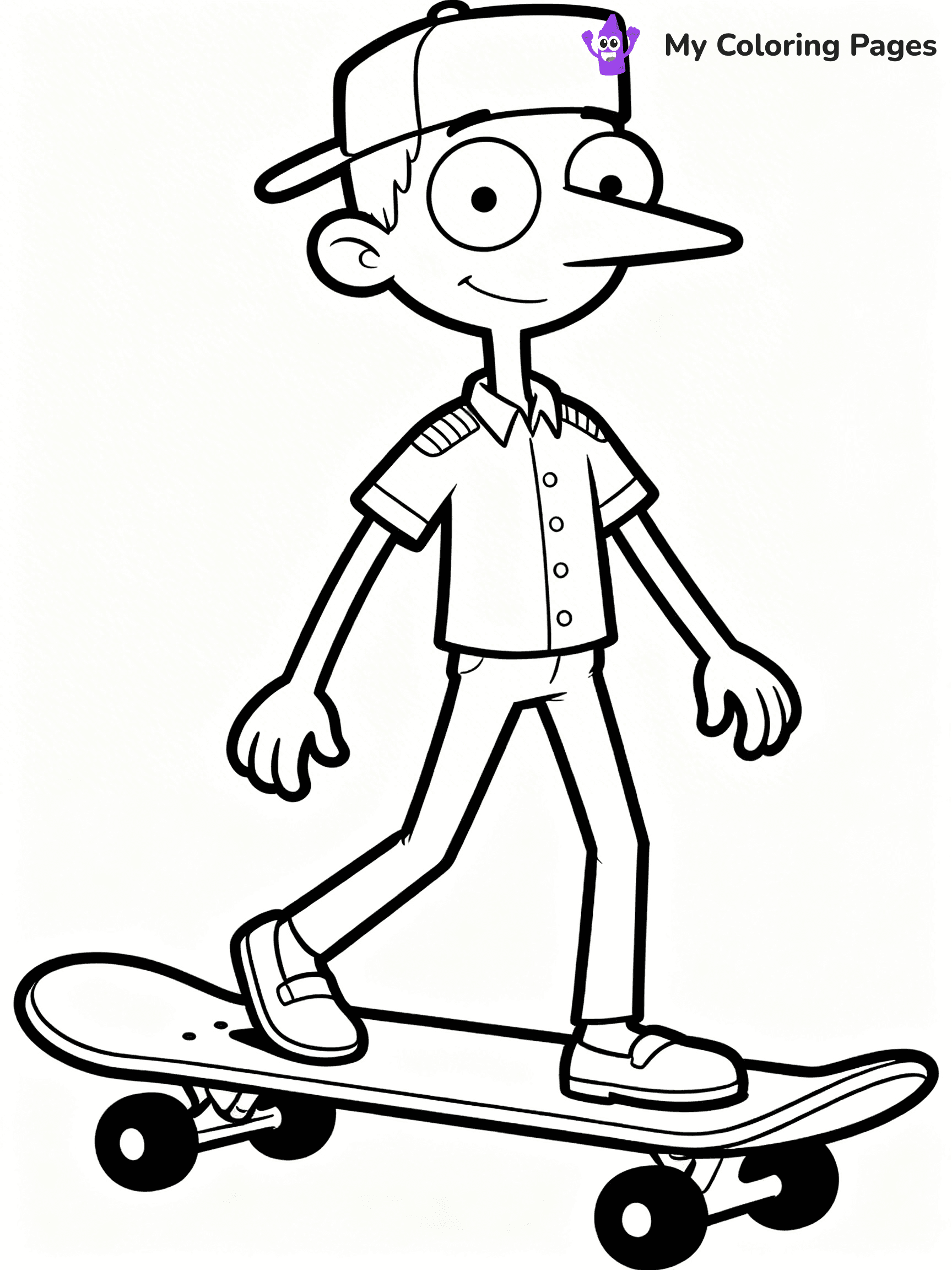Hey Arnold Coloring Pages - 6