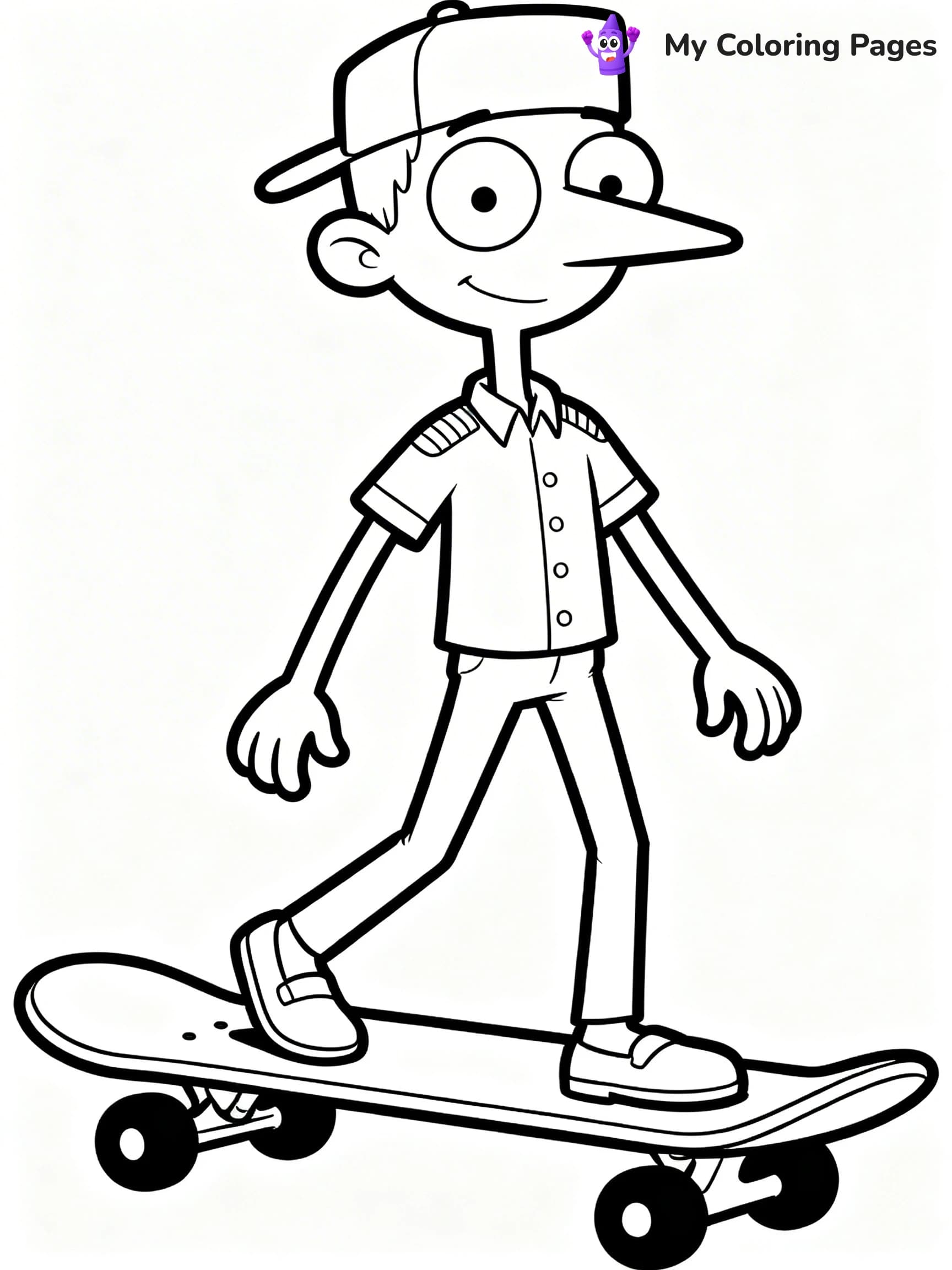 Hey Arnold Coloring Pages - 10