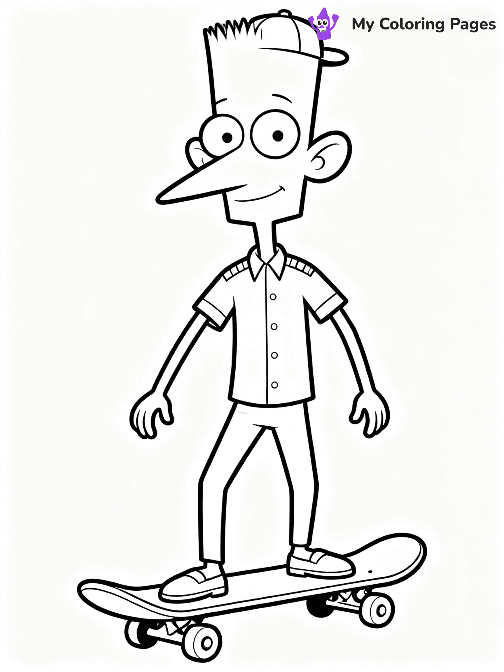 Hey Arnold Coloring Pages - 5