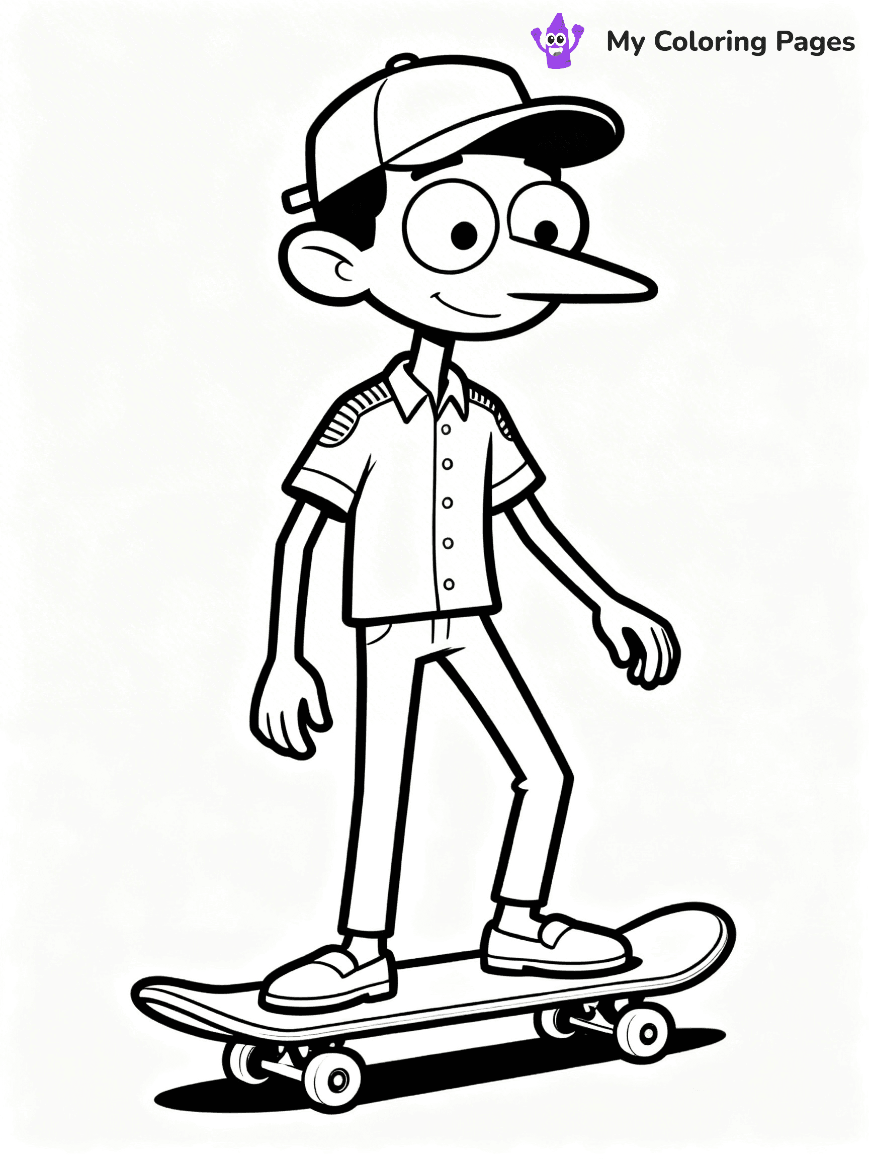 Hey Arnold Coloring Pages - 3