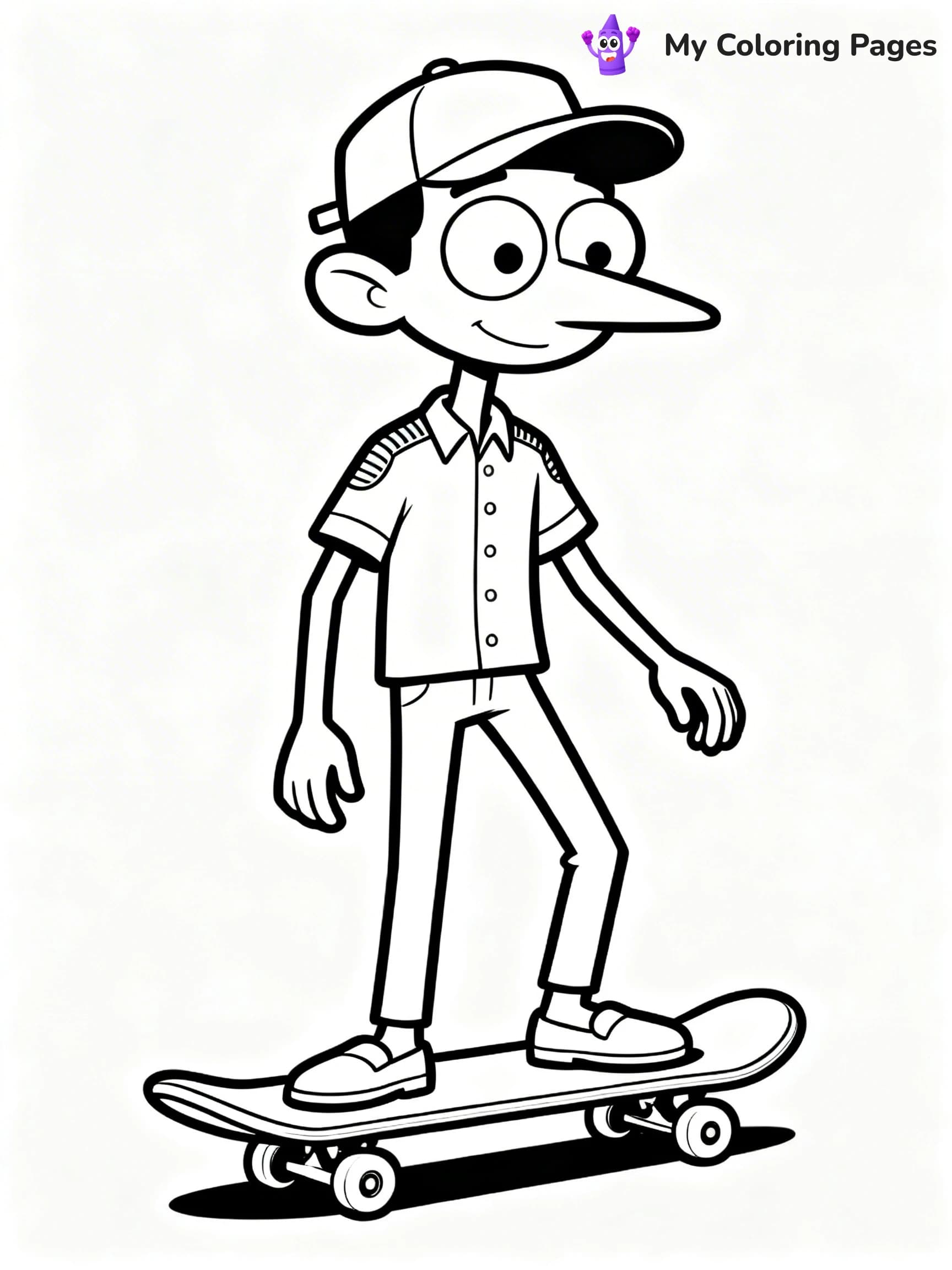 Hey Arnold Coloring Pages - 8