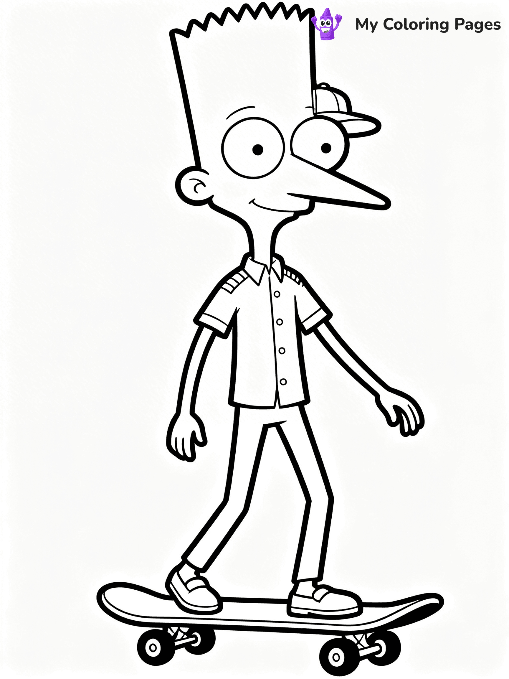 Hey Arnold Coloring Pages - 2