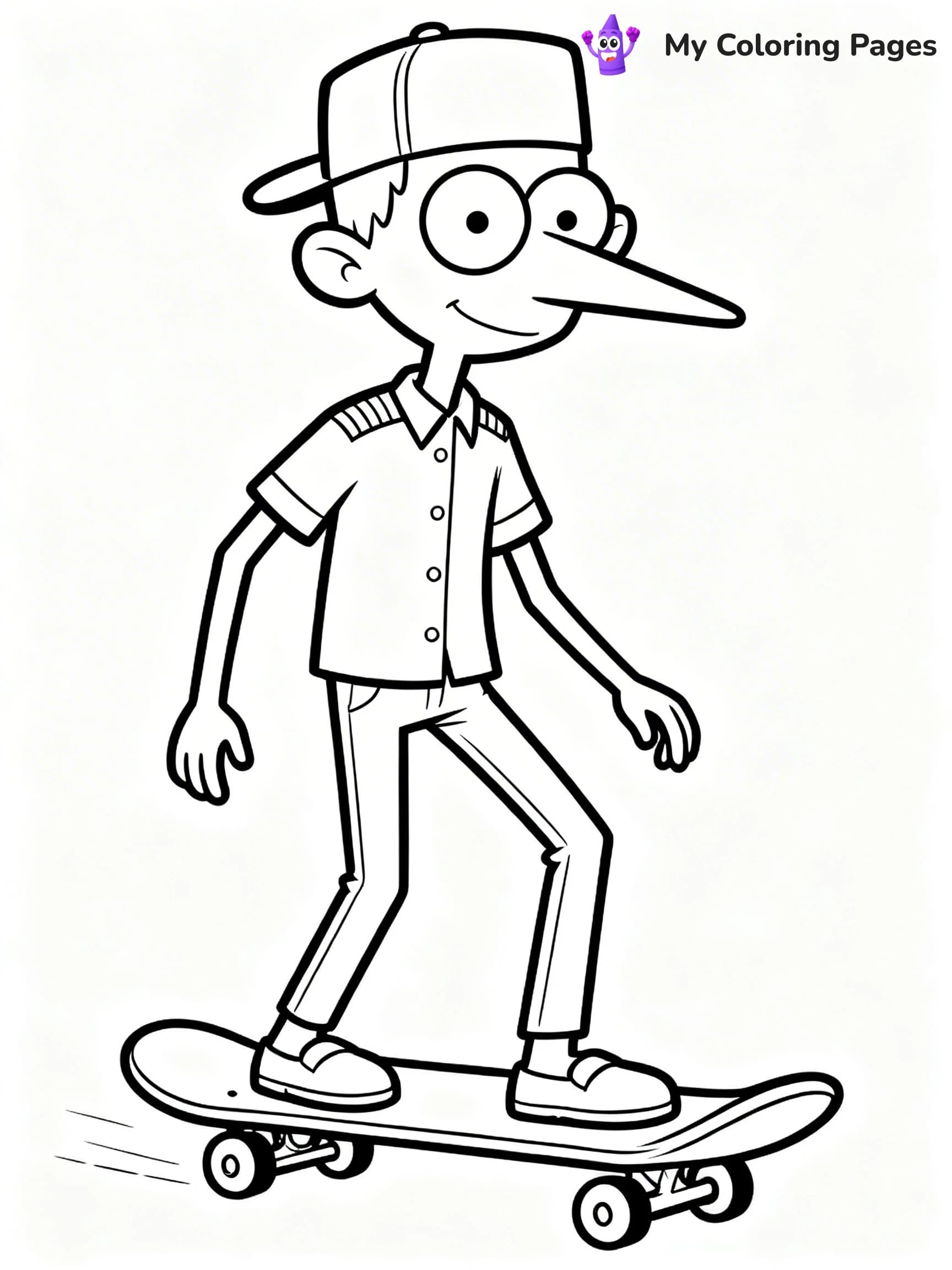 Hey Arnold Coloring Pages - 7