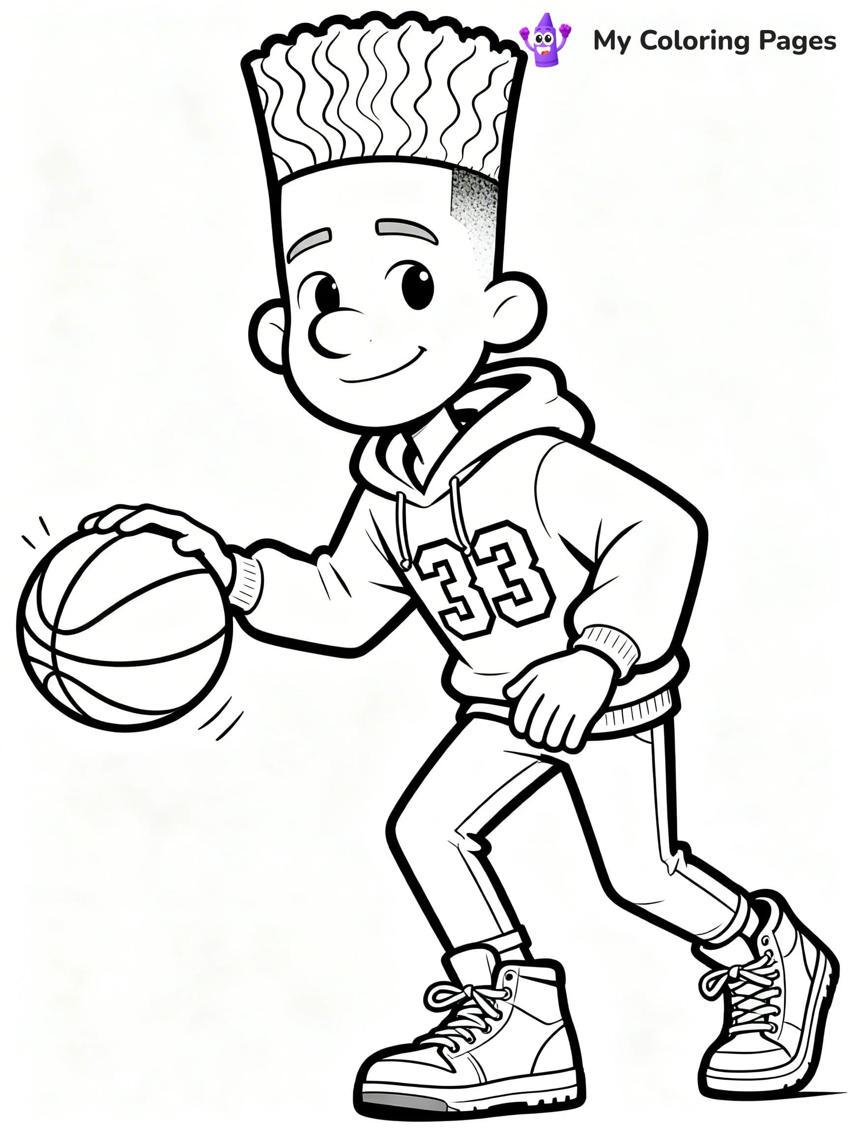 Hey Arnold Coloring Pages - 4