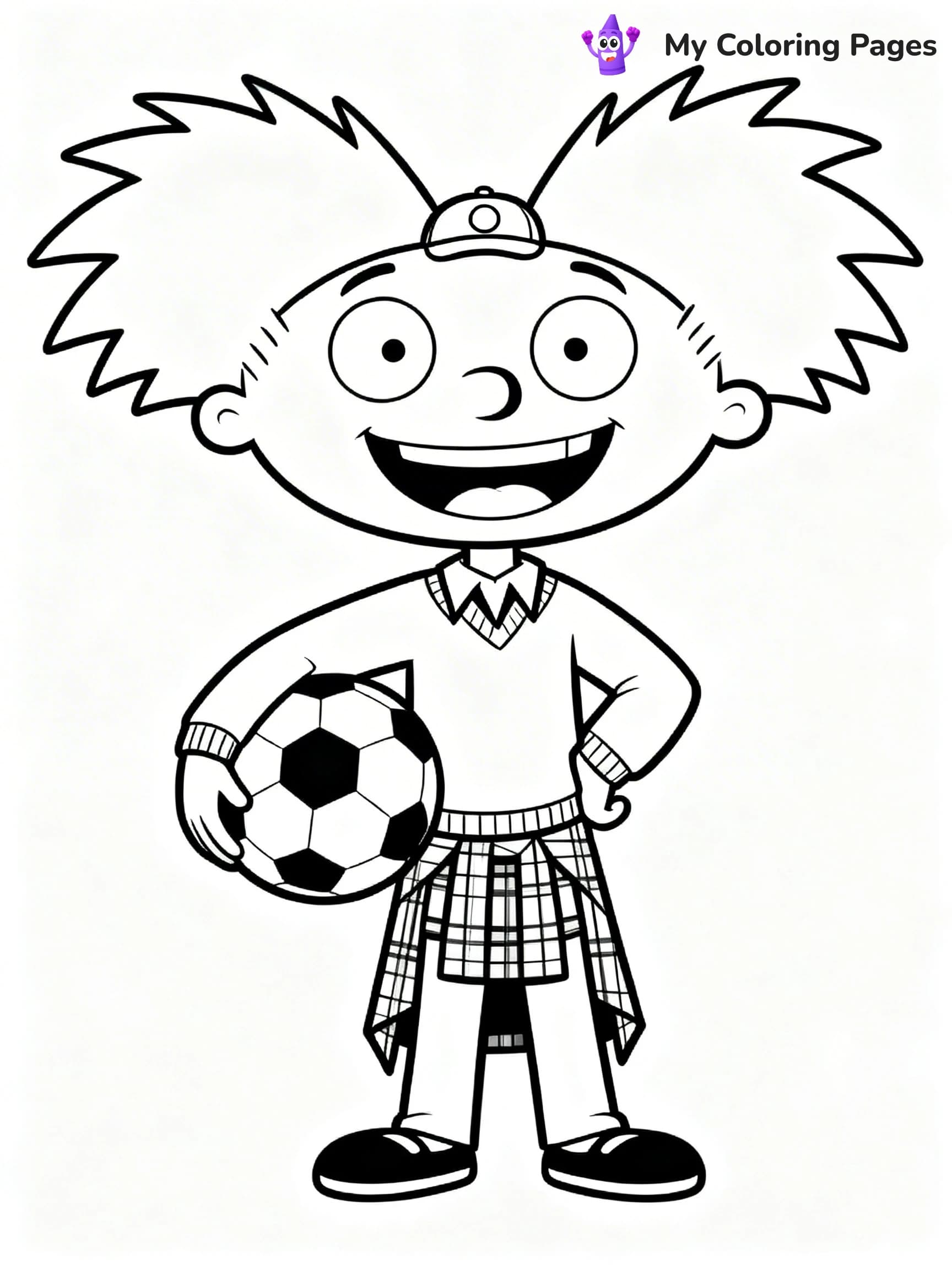 Hey Arnold Coloring Pages - 3