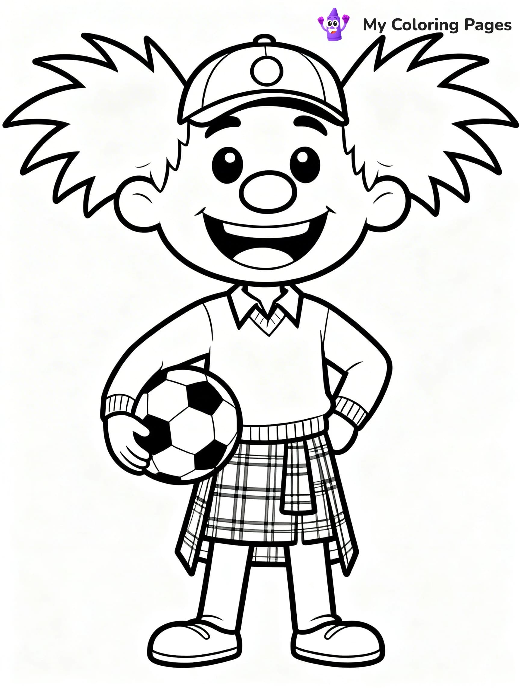 Hey Arnold Coloring Pages - 2