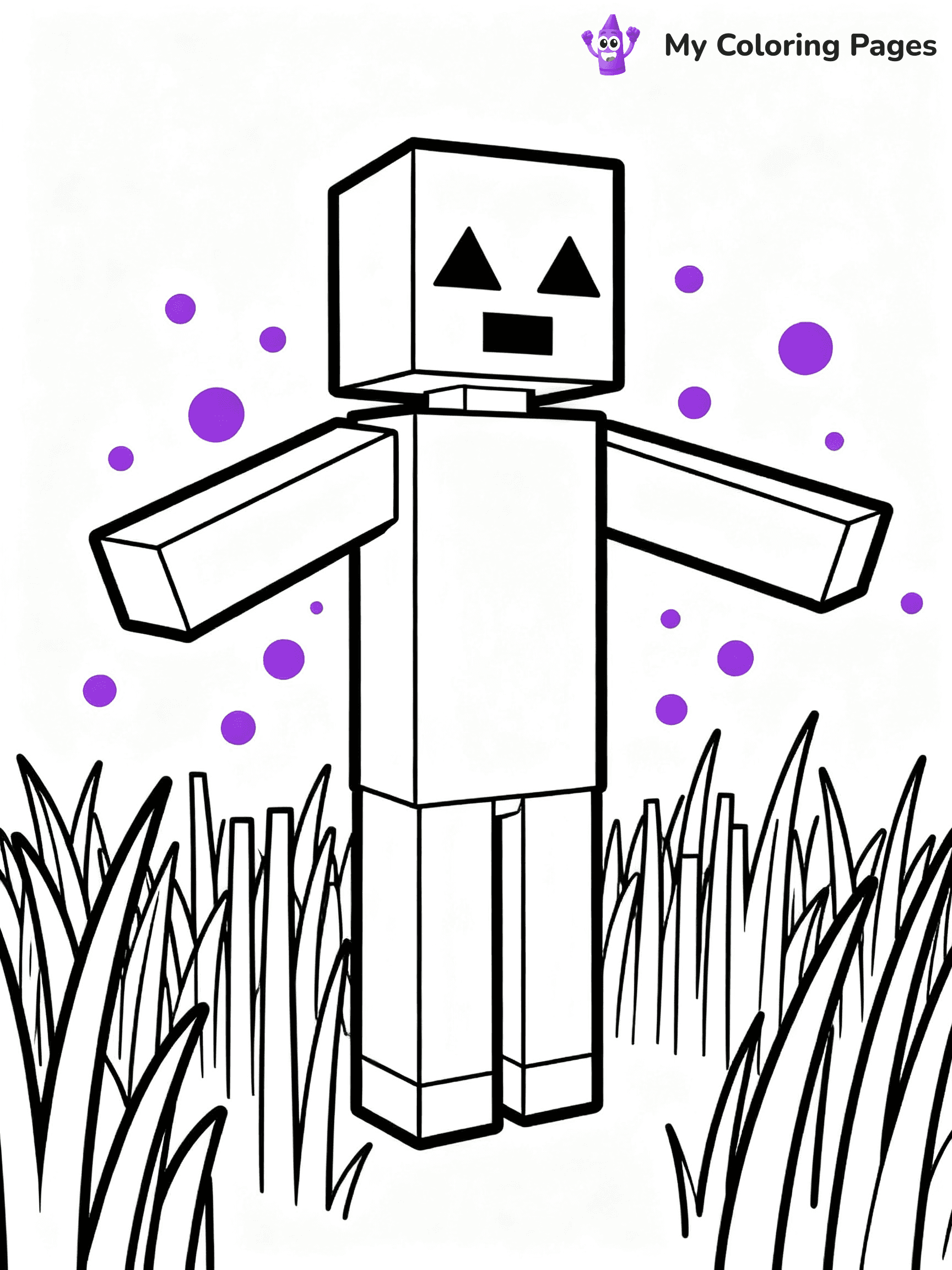 Enderman Coloring Pages - 4
