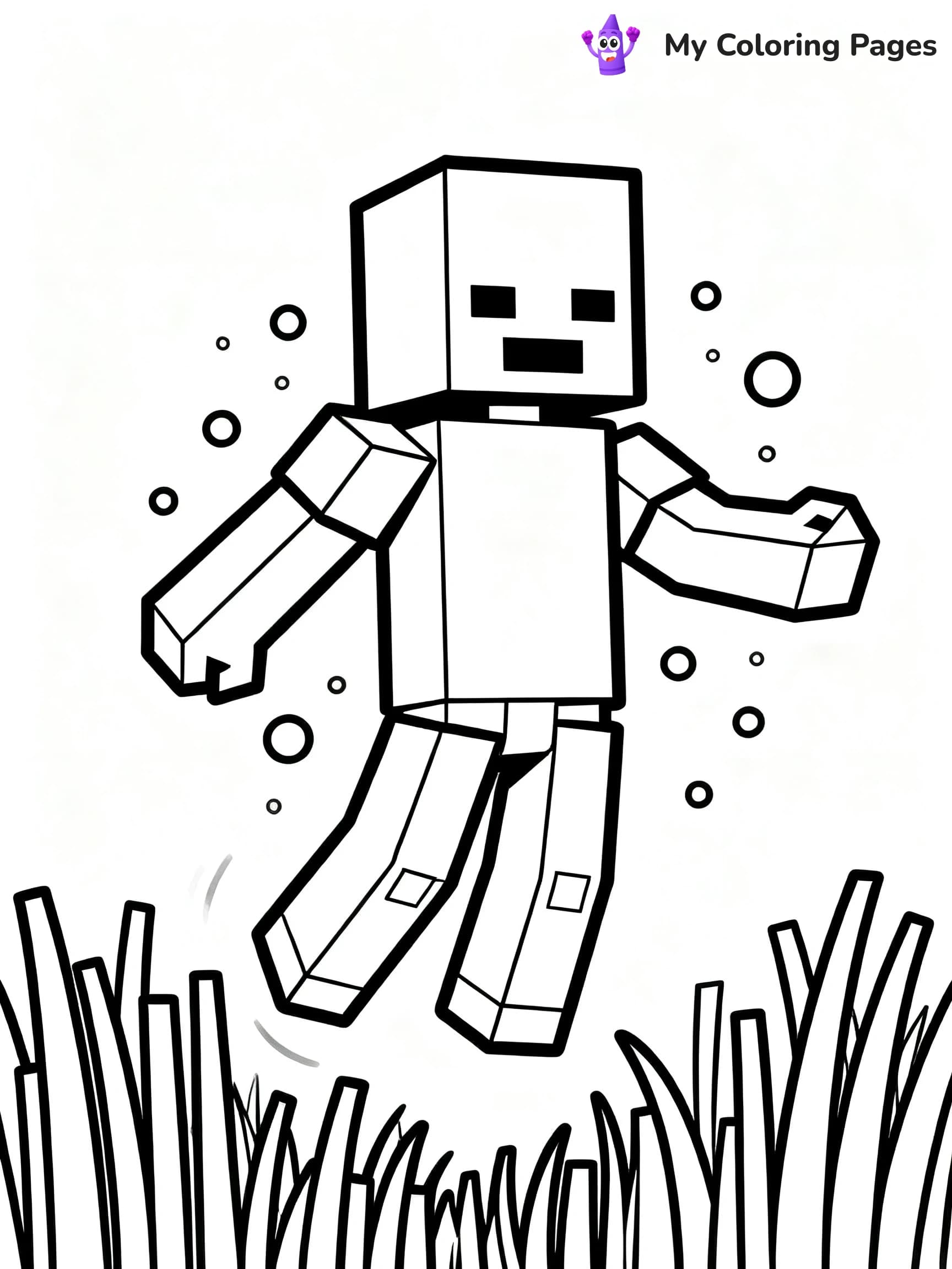 Enderman Coloring Pages - 3