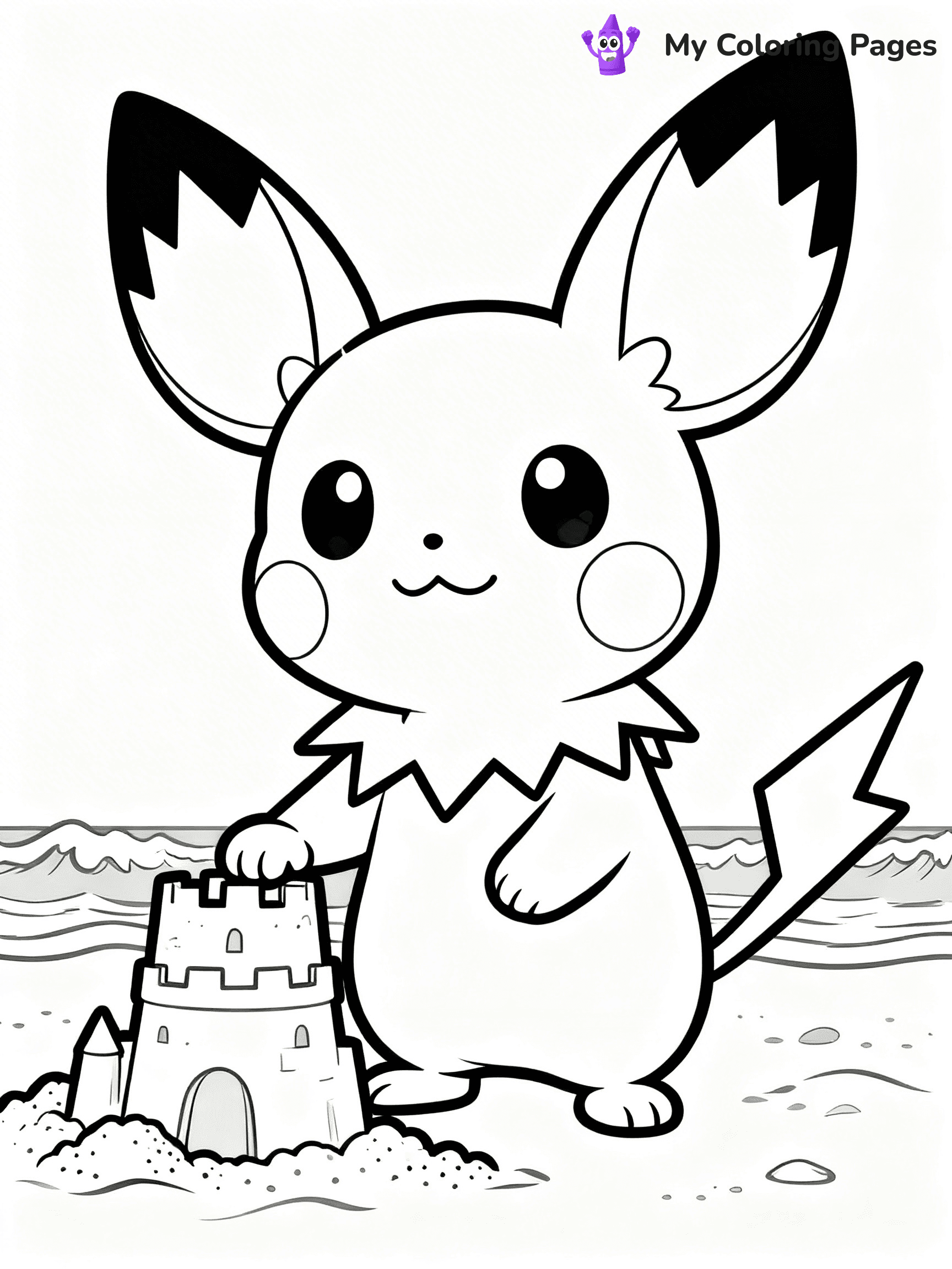 Pichu Coloring Pages - 10