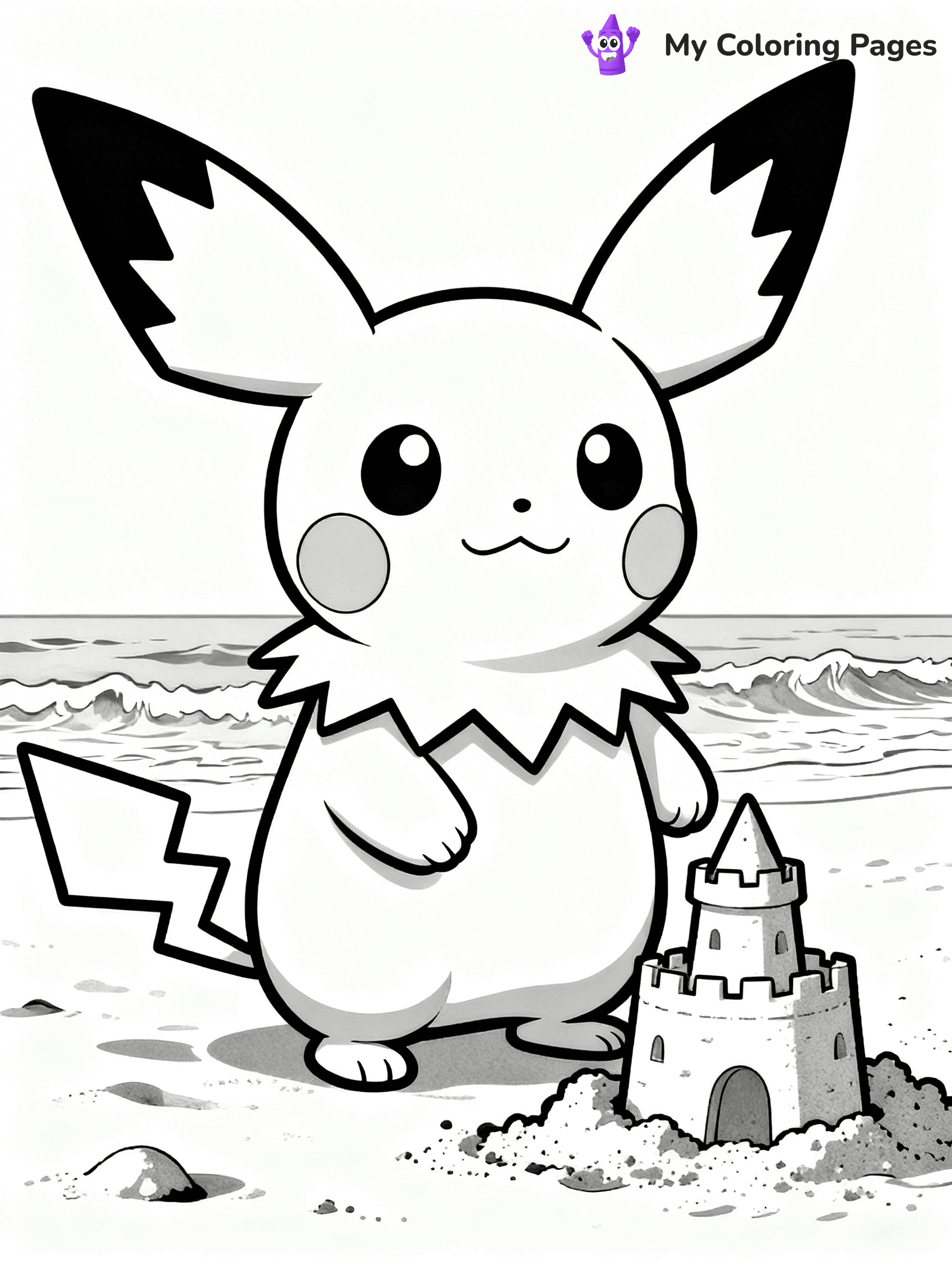 Pichu Coloring Pages - 7