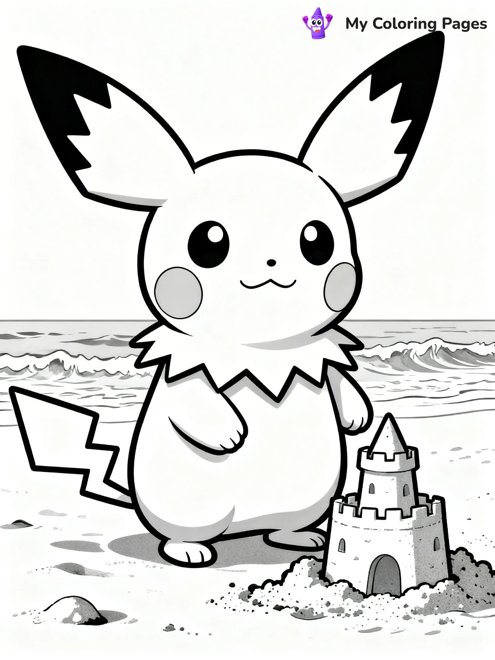 Pichu Coloring Pages - 7