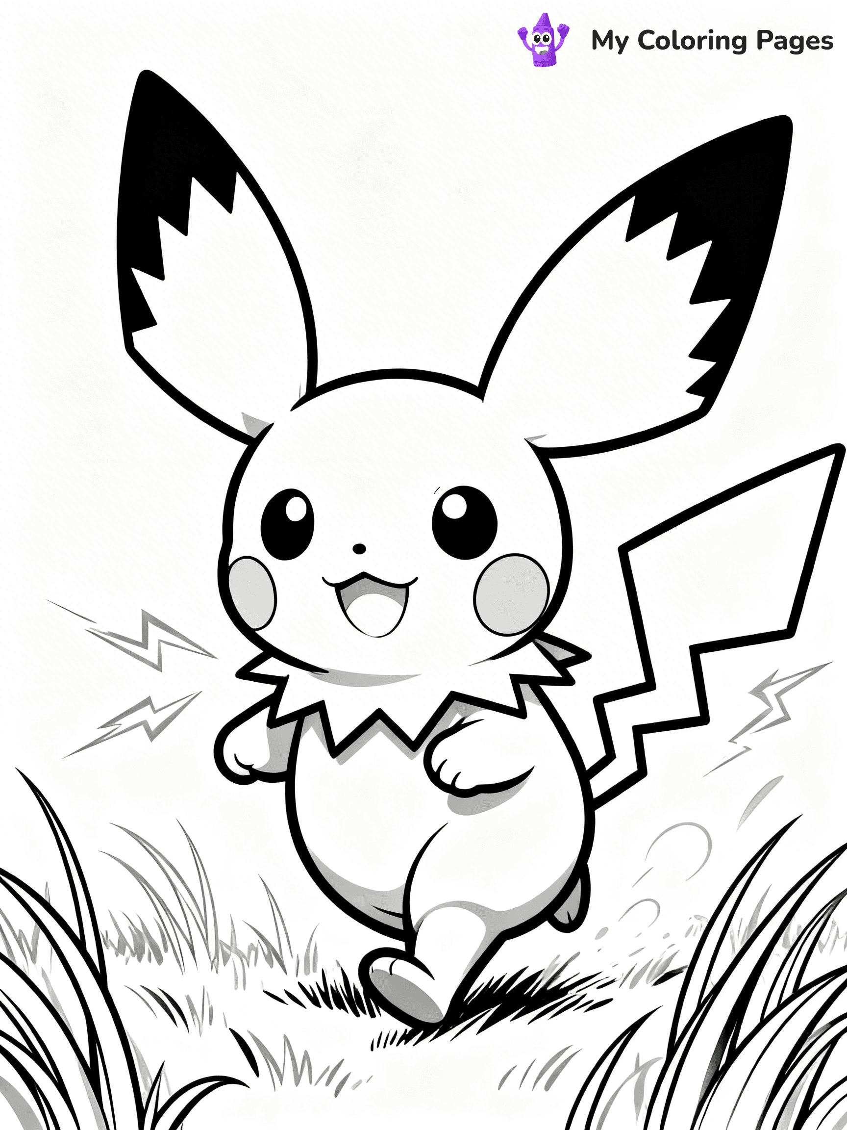 Pichu Coloring Pages - 6