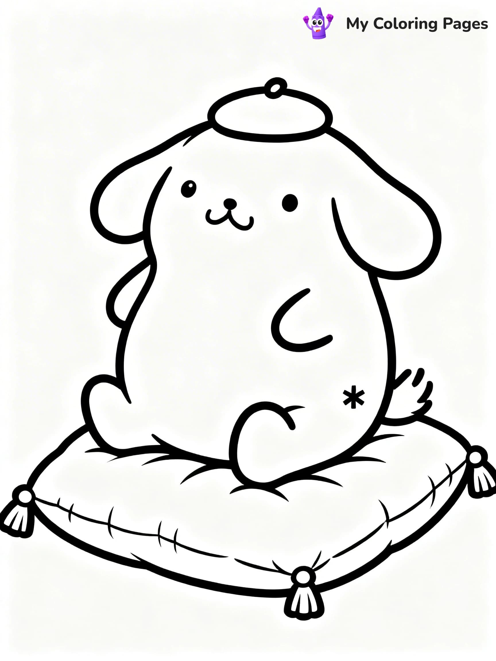 Thanksgiving Hello Kitty Coloring Pages - 23