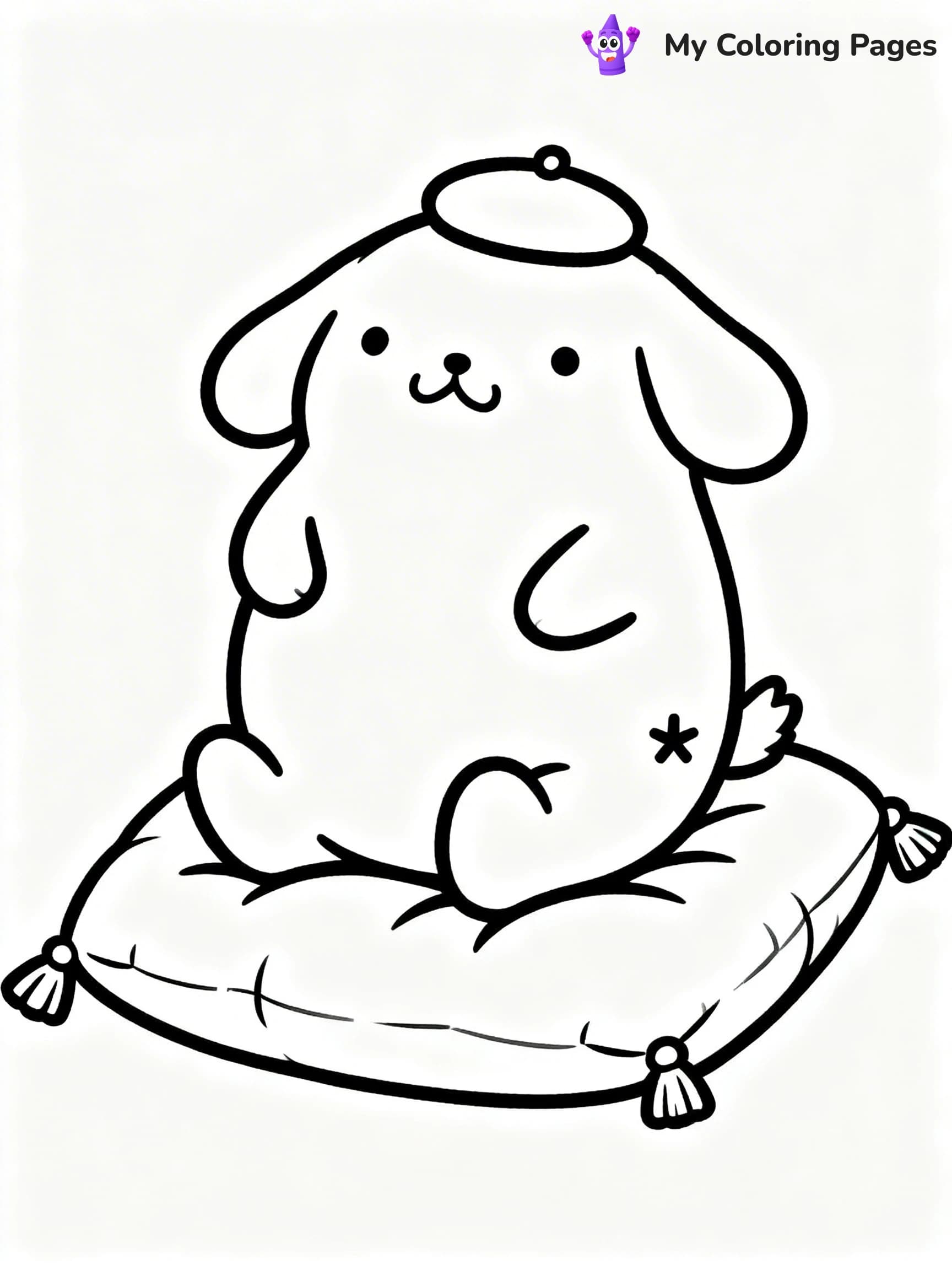 Thanksgiving Hello Kitty Coloring Pages - 22