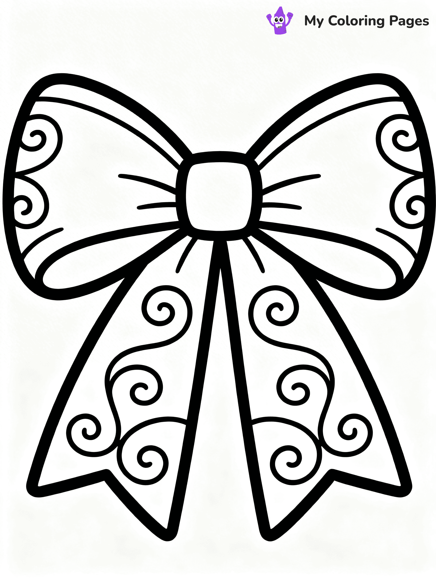Bow Coloring Pages - 22