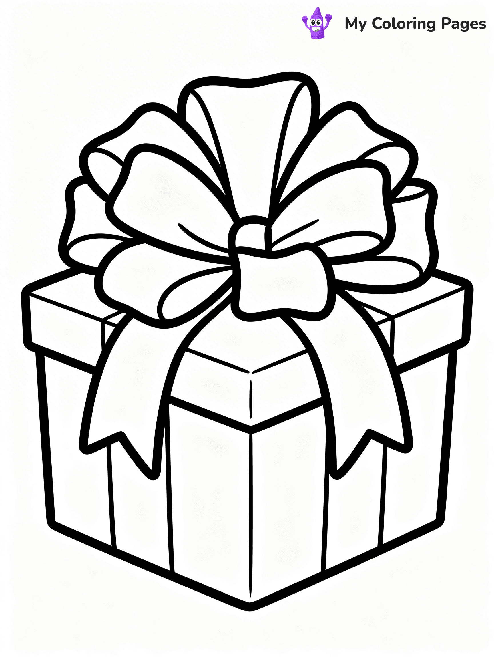 Bow Coloring Pages - 20