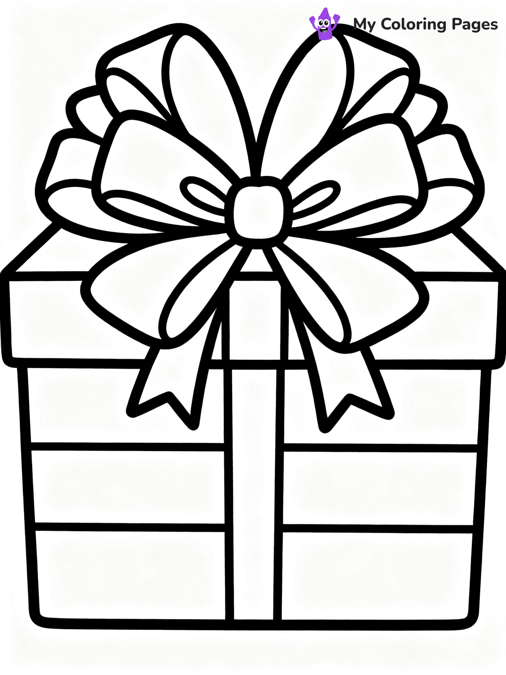 Bow Coloring Pages - 19