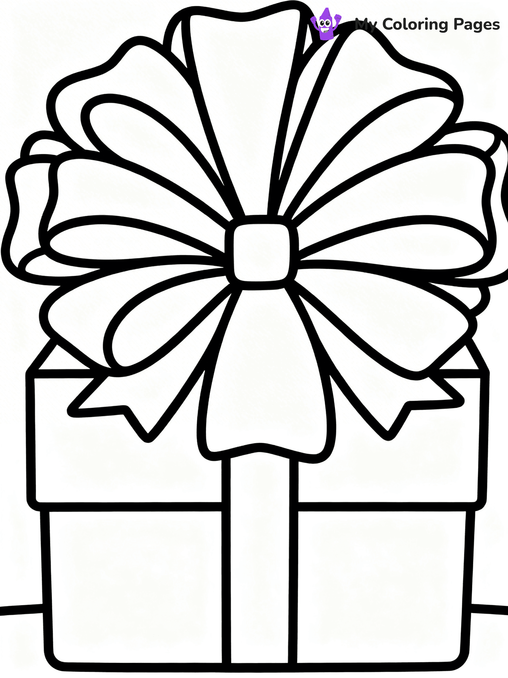 Bow Coloring Pages - 17