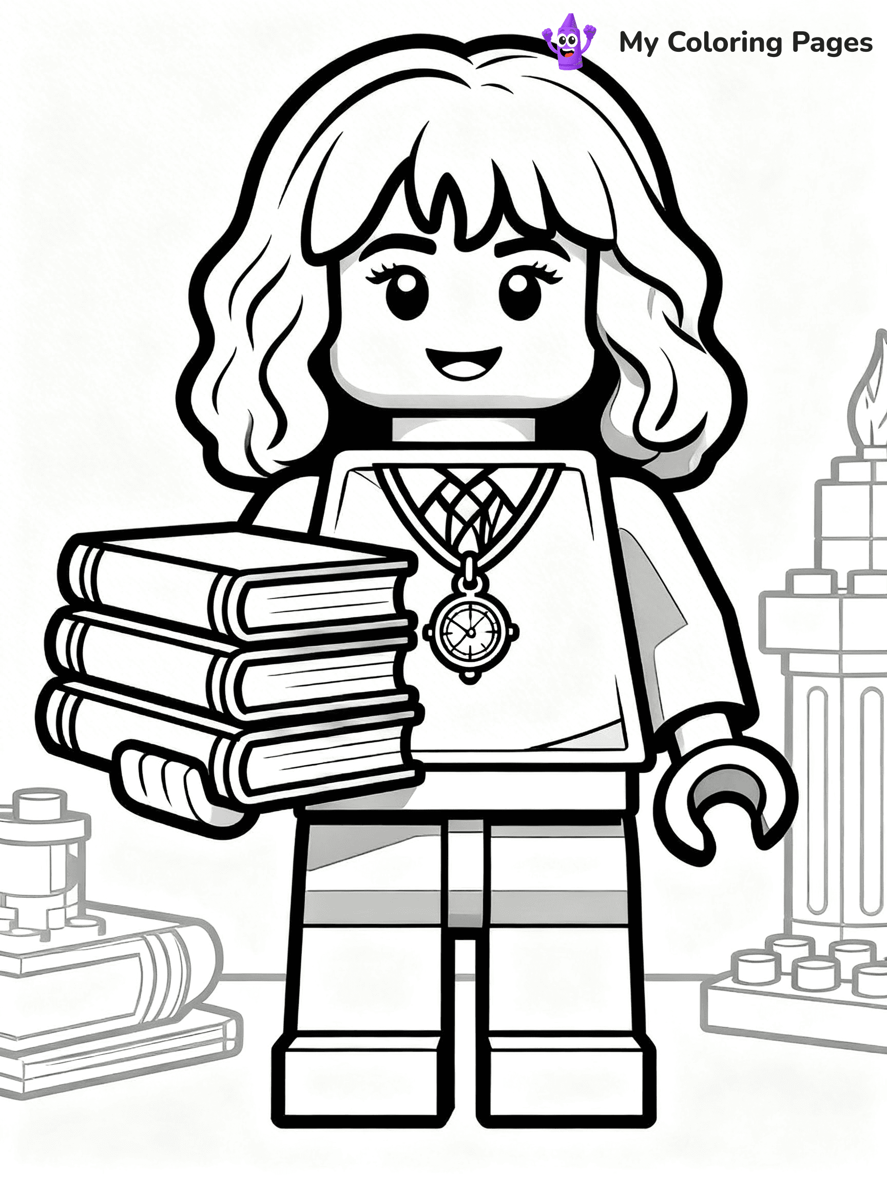 Lego Harry Potter Coloring Pages - 18
