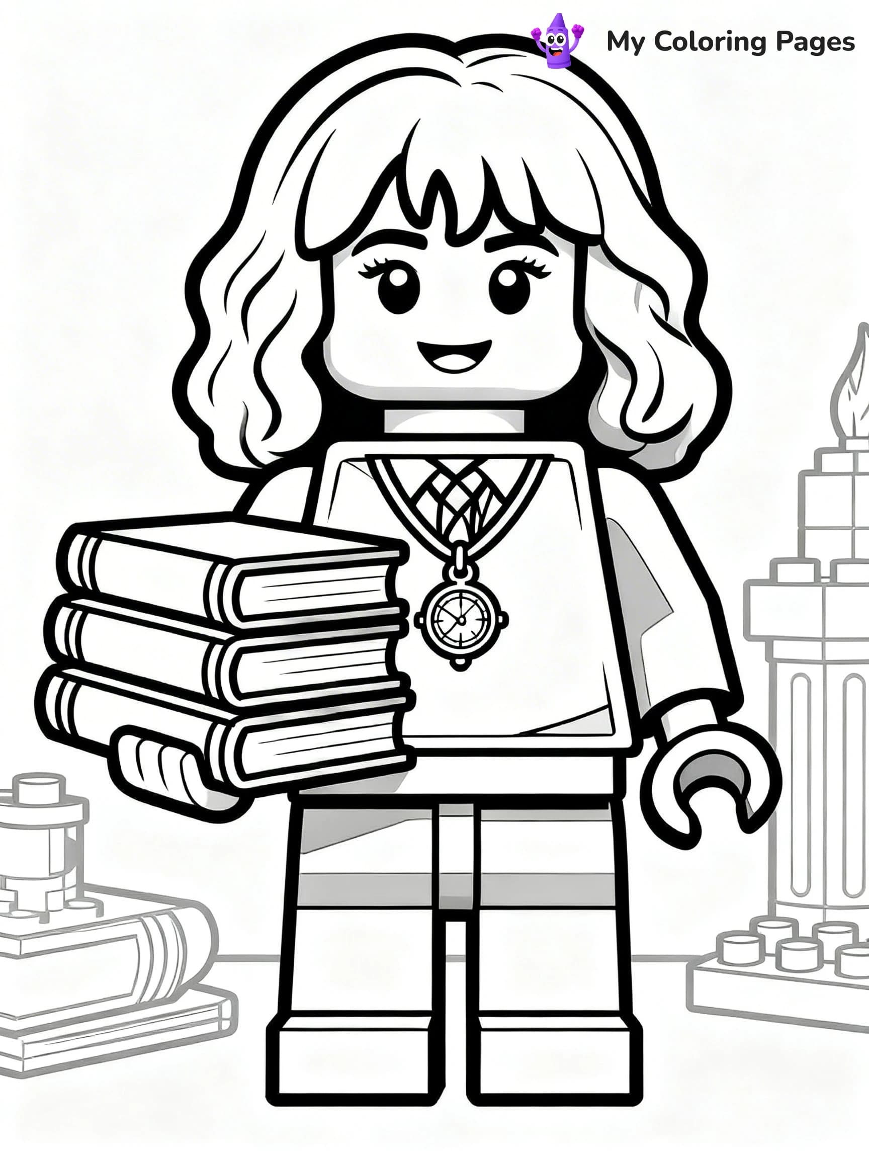 Lego Harry Potter Coloring Pages - 18