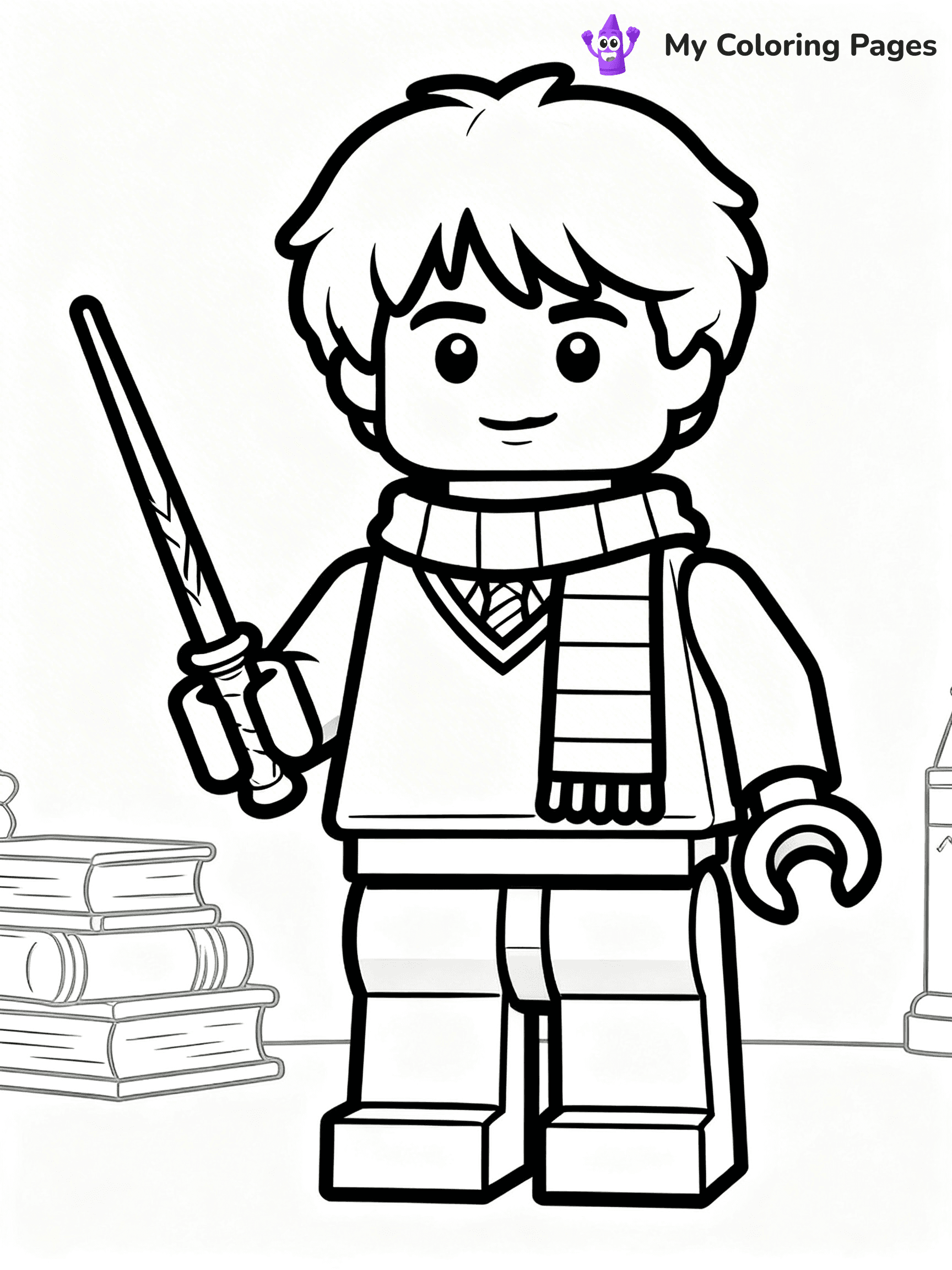 Lego Harry Potter Coloring Pages - 12