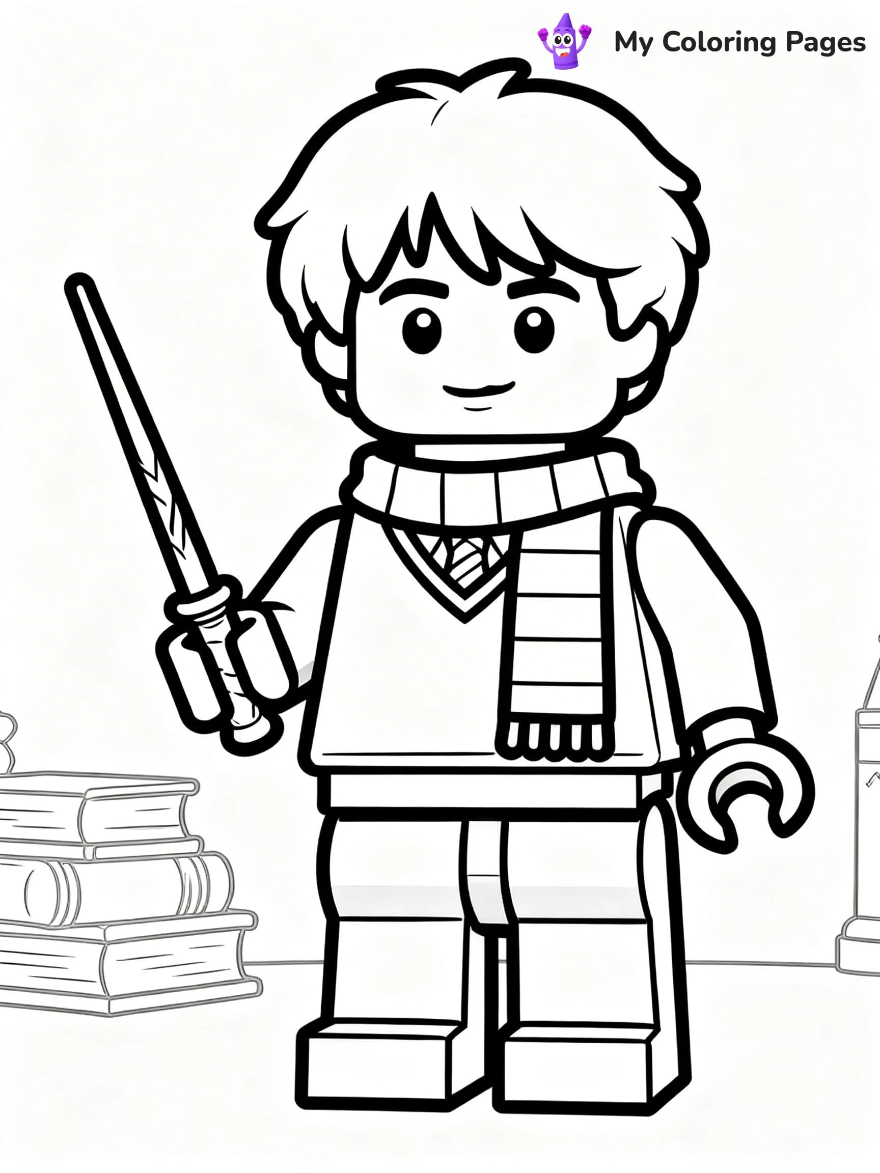 Lego Harry Potter Coloring Pages - 12