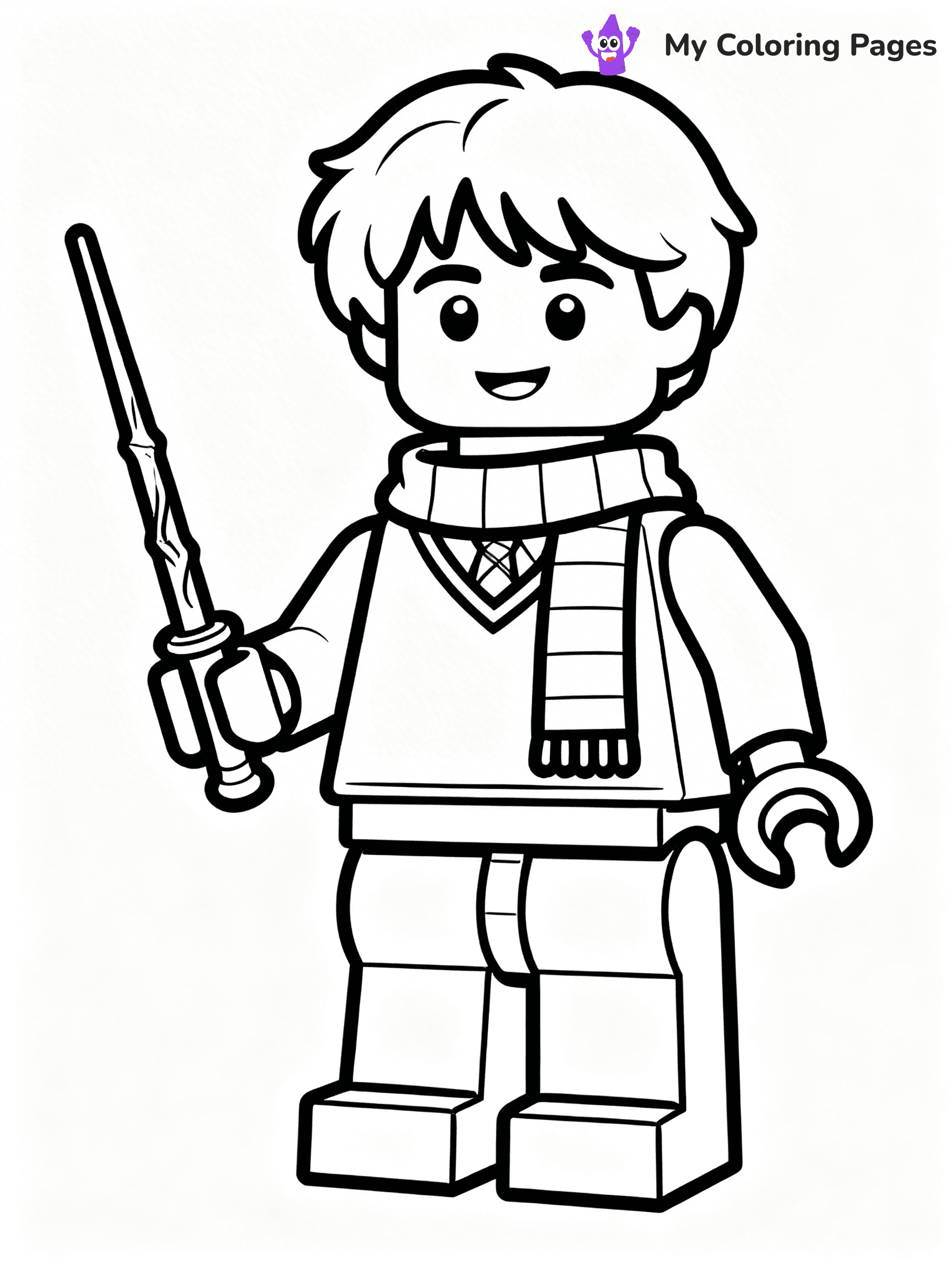 Lego Harry Potter Coloring Pages - 11