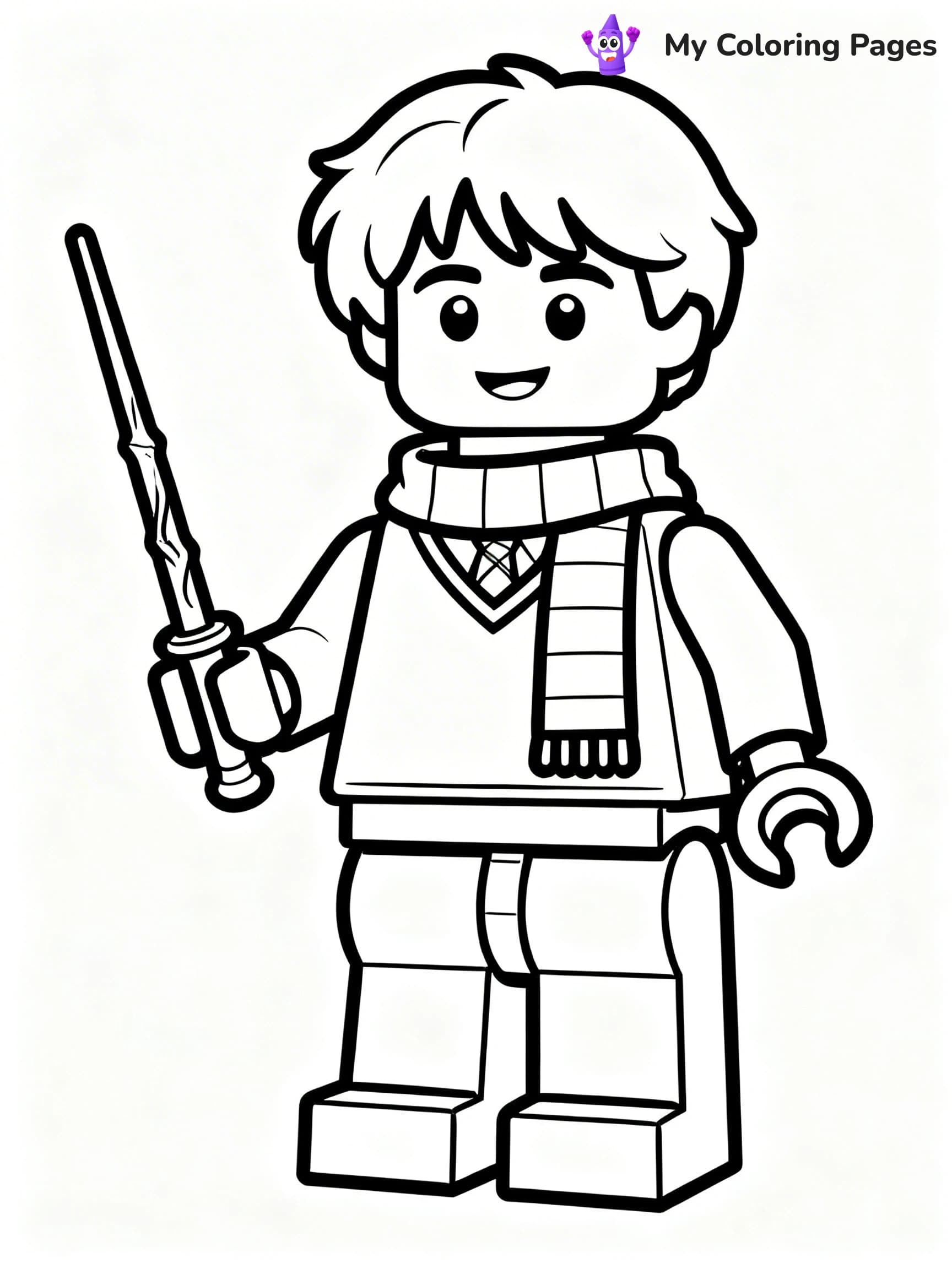 Lego Harry Potter Coloring Pages - 11