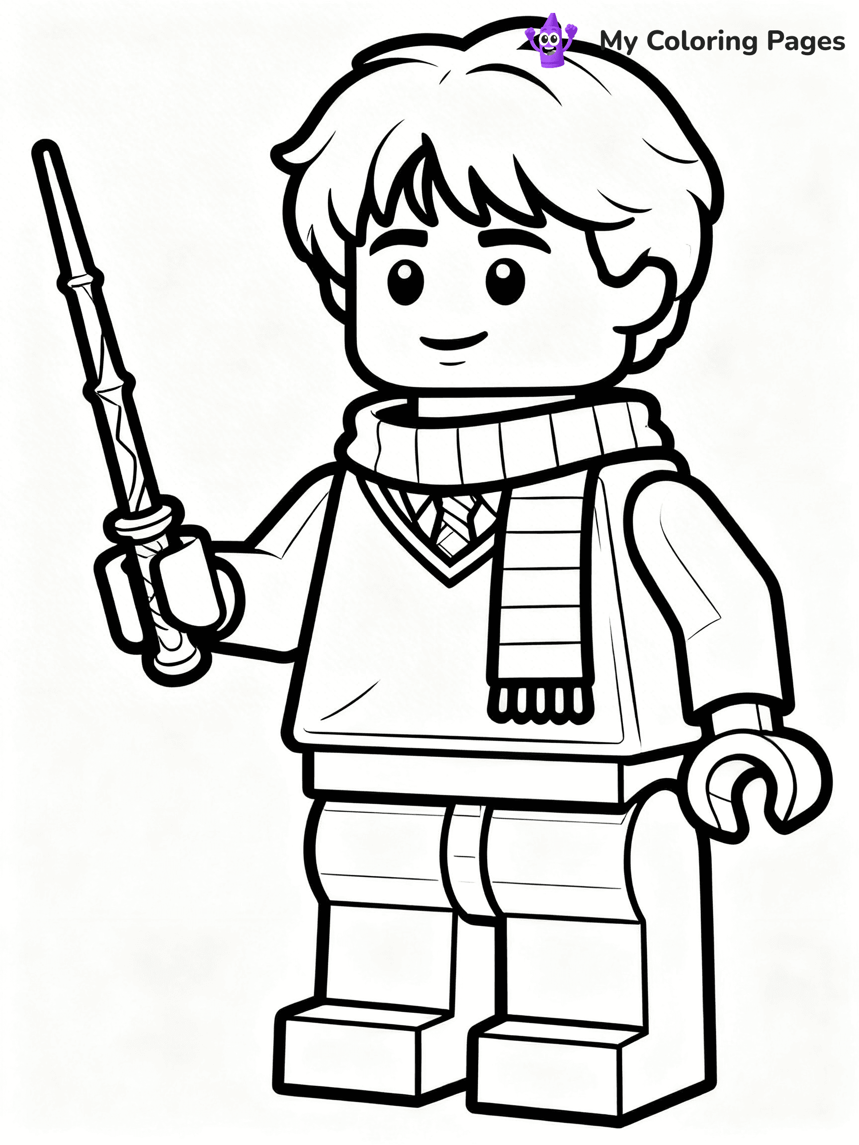 Lego Harry Potter Coloring Pages - 10