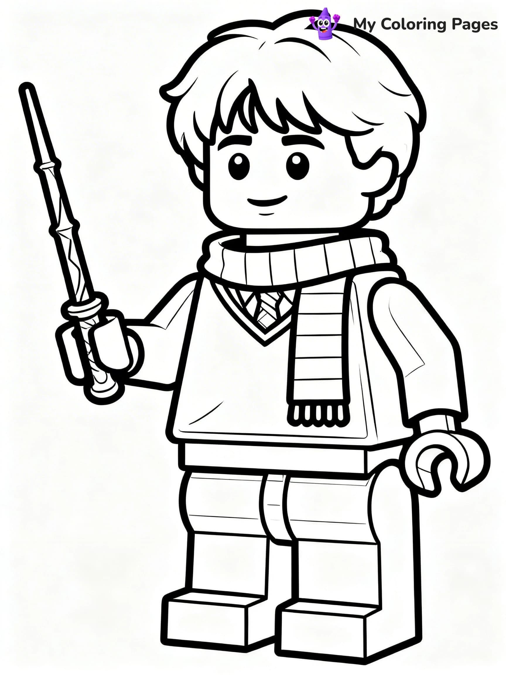 Lego Harry Potter Coloring Pages - 10