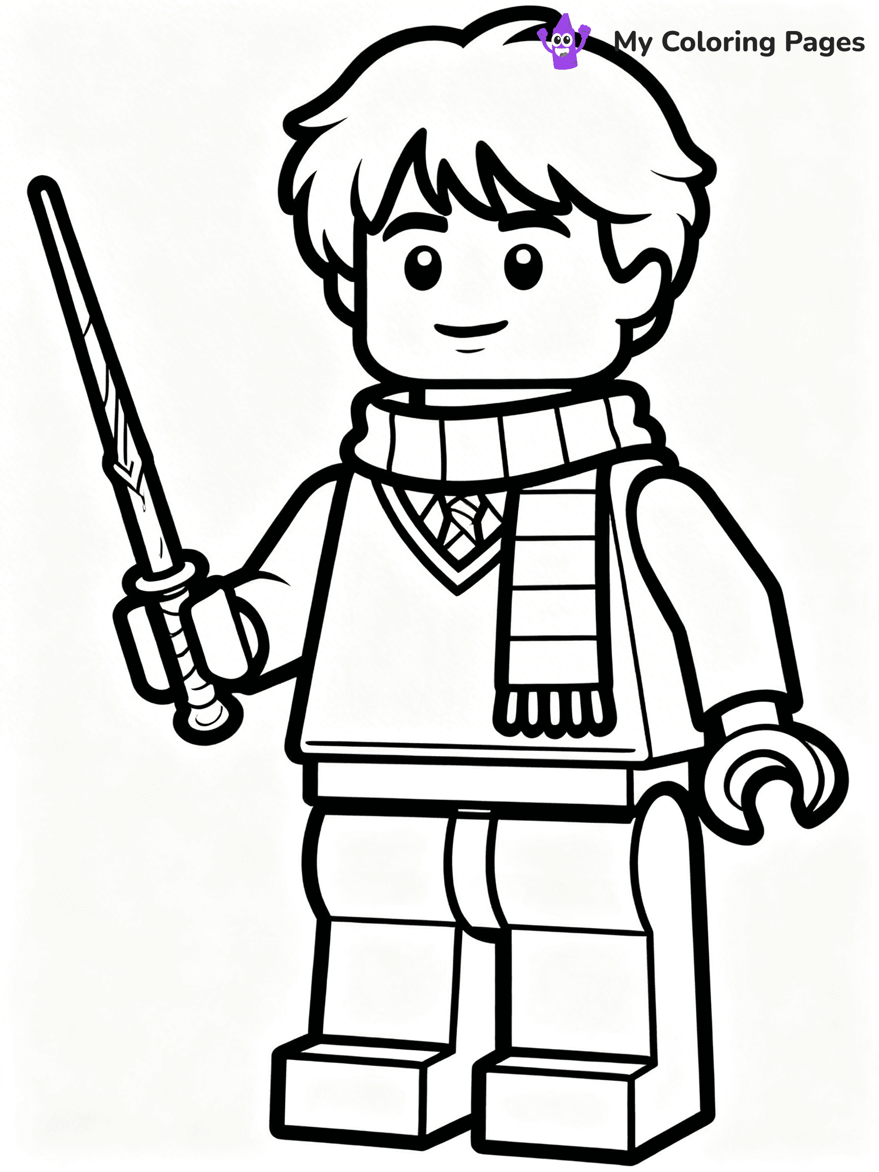 Lego Harry Potter Coloring Pages - 9