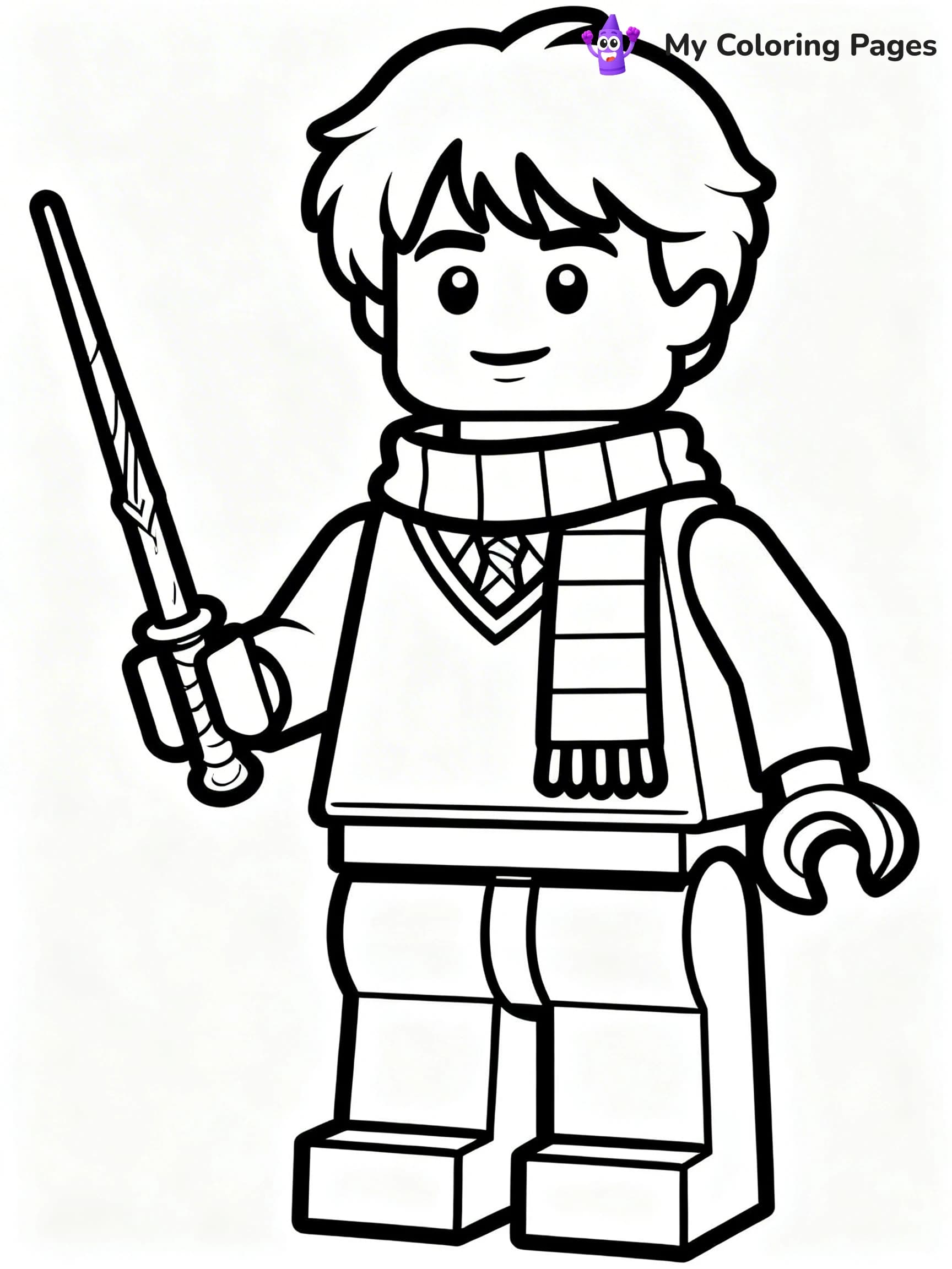 Lego Harry Potter Coloring Pages - 9