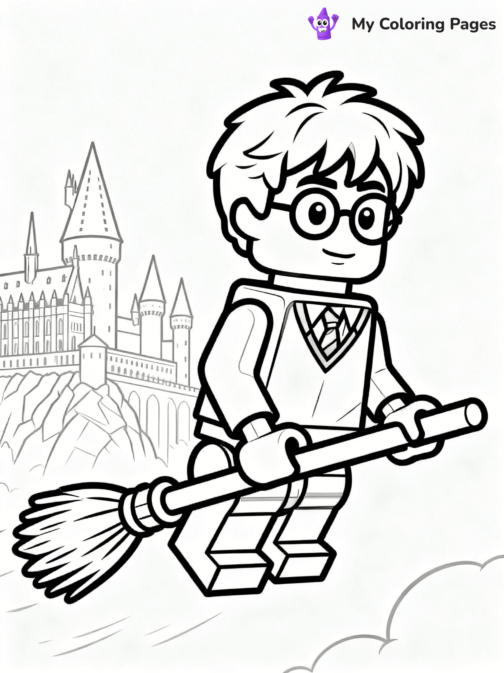 Lego Harry Potter Coloring Pages - 6