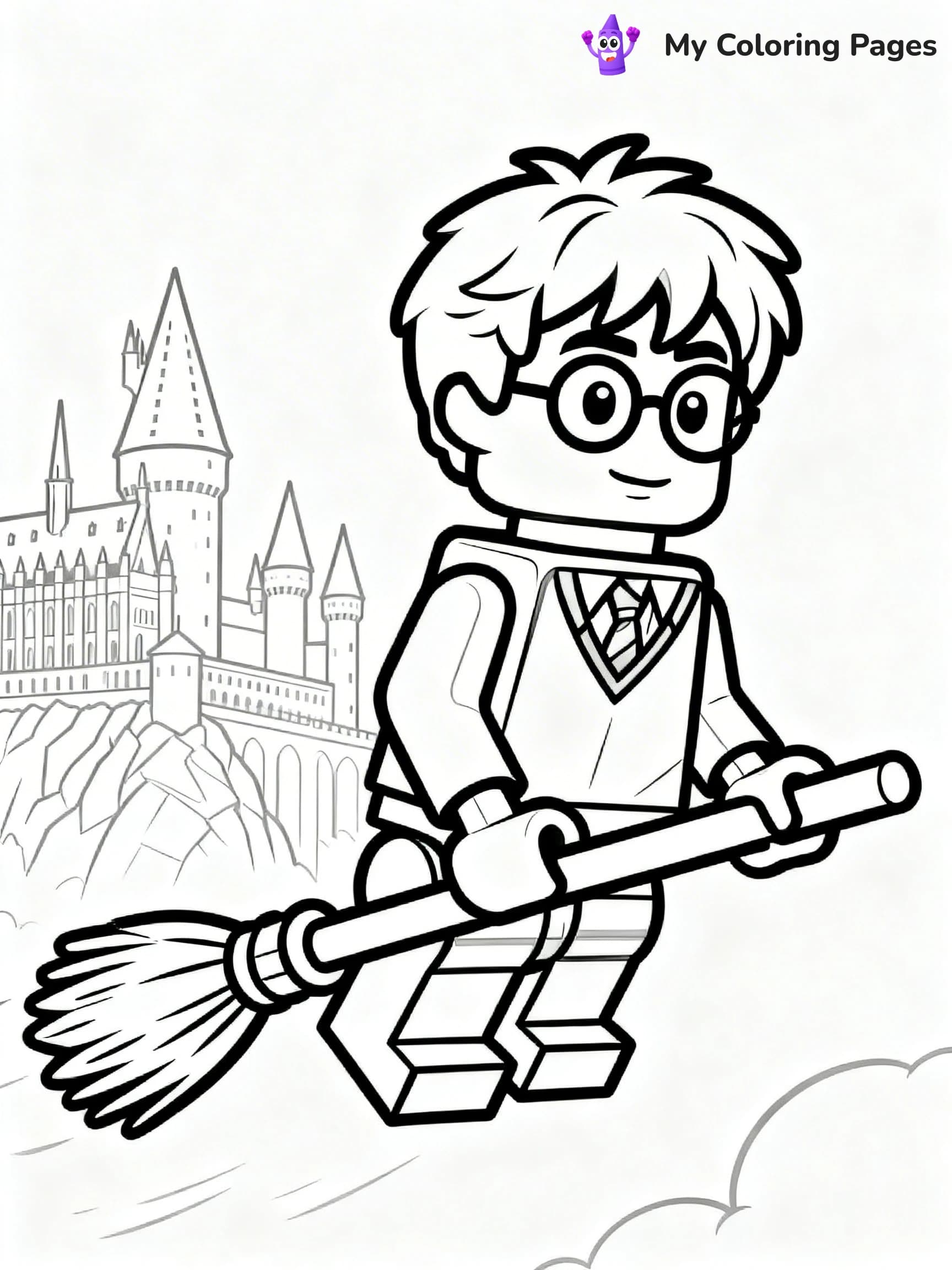Lego Harry Potter Coloring Pages - 6