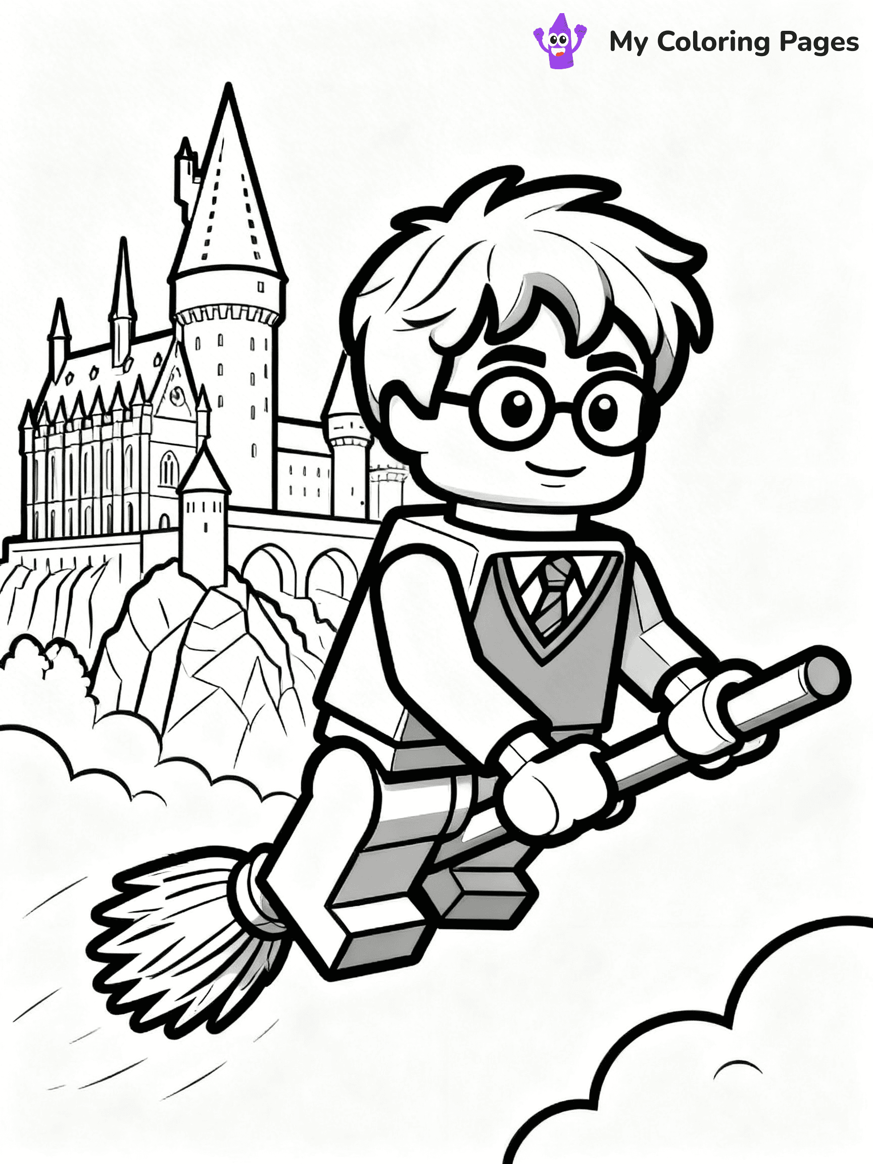 Lego Harry Potter Coloring Pages - 5