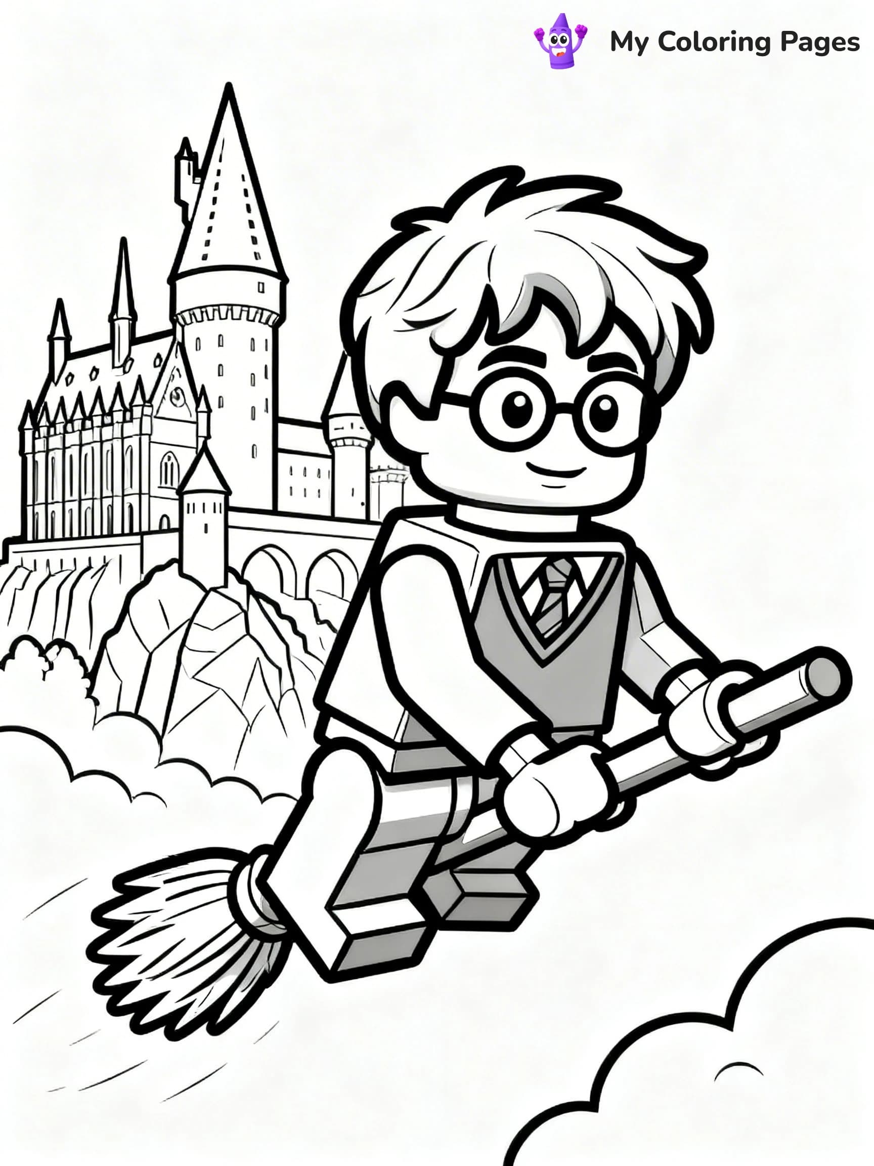 Lego Harry Potter Coloring Pages - 5