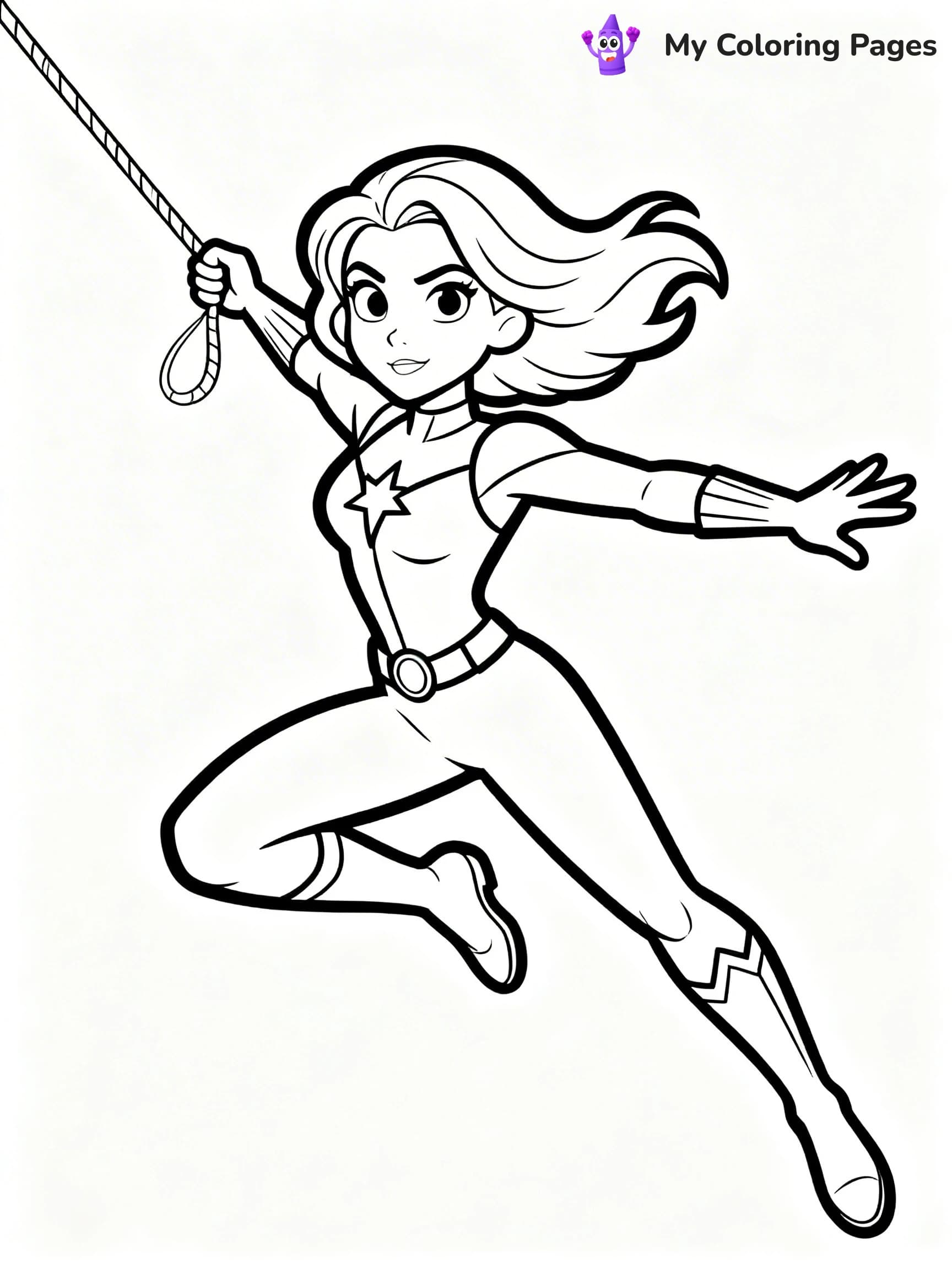 Black Widow Coloring Pages - 4