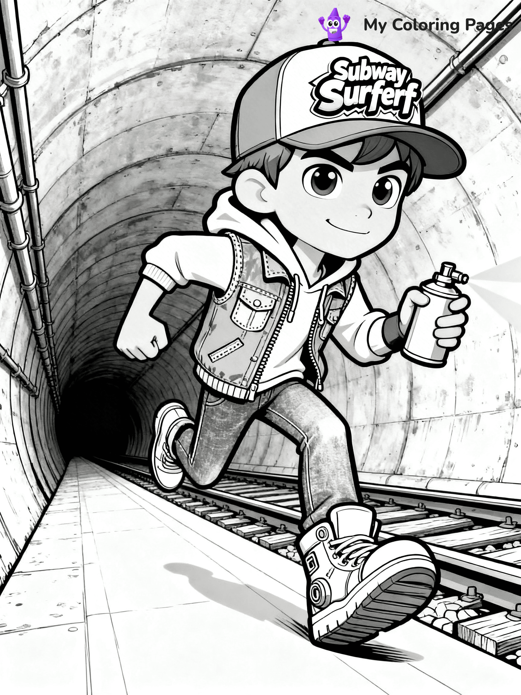 Subway Surfers Coloring Pages - 25