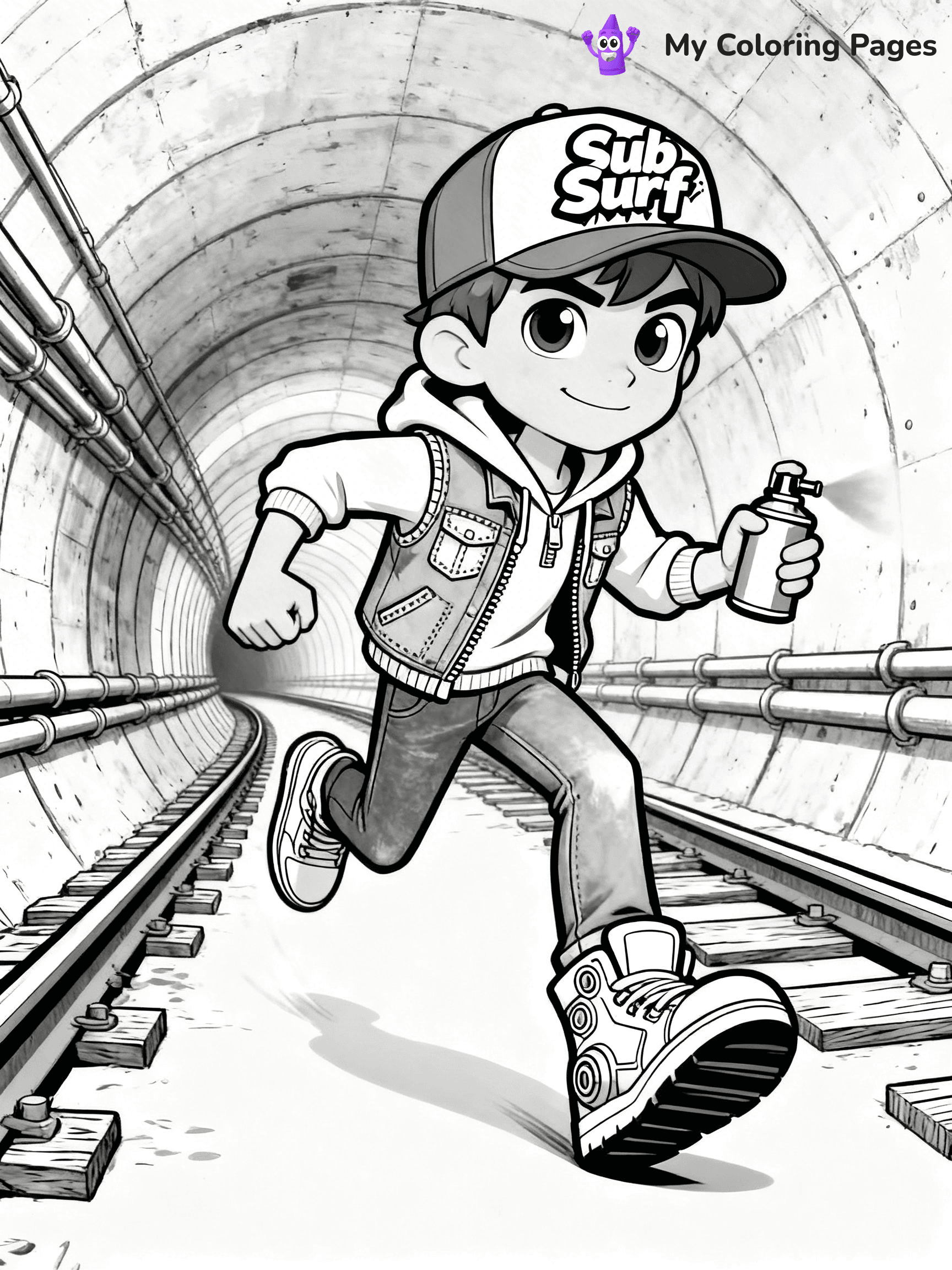 Subway Surfers Coloring Pages - 21