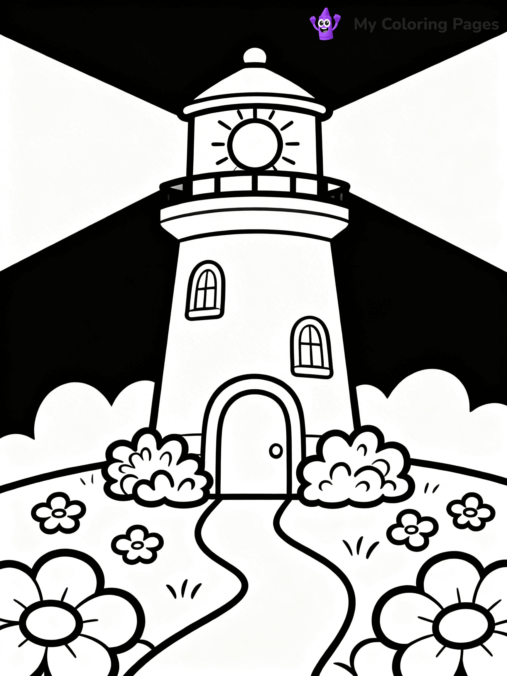 Lighthouse Coloring Pages - 27