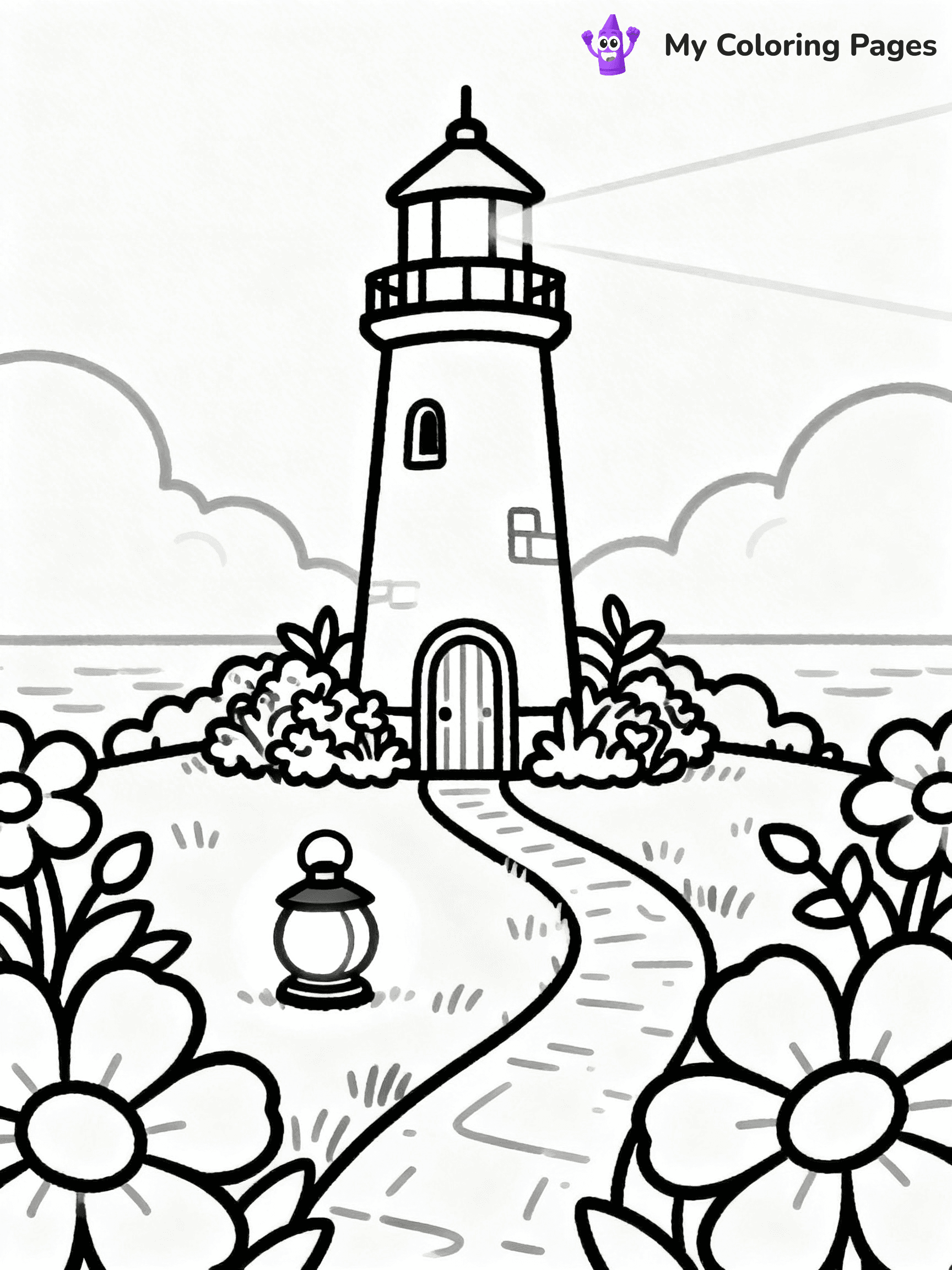 Lighthouse Coloring Pages - 26