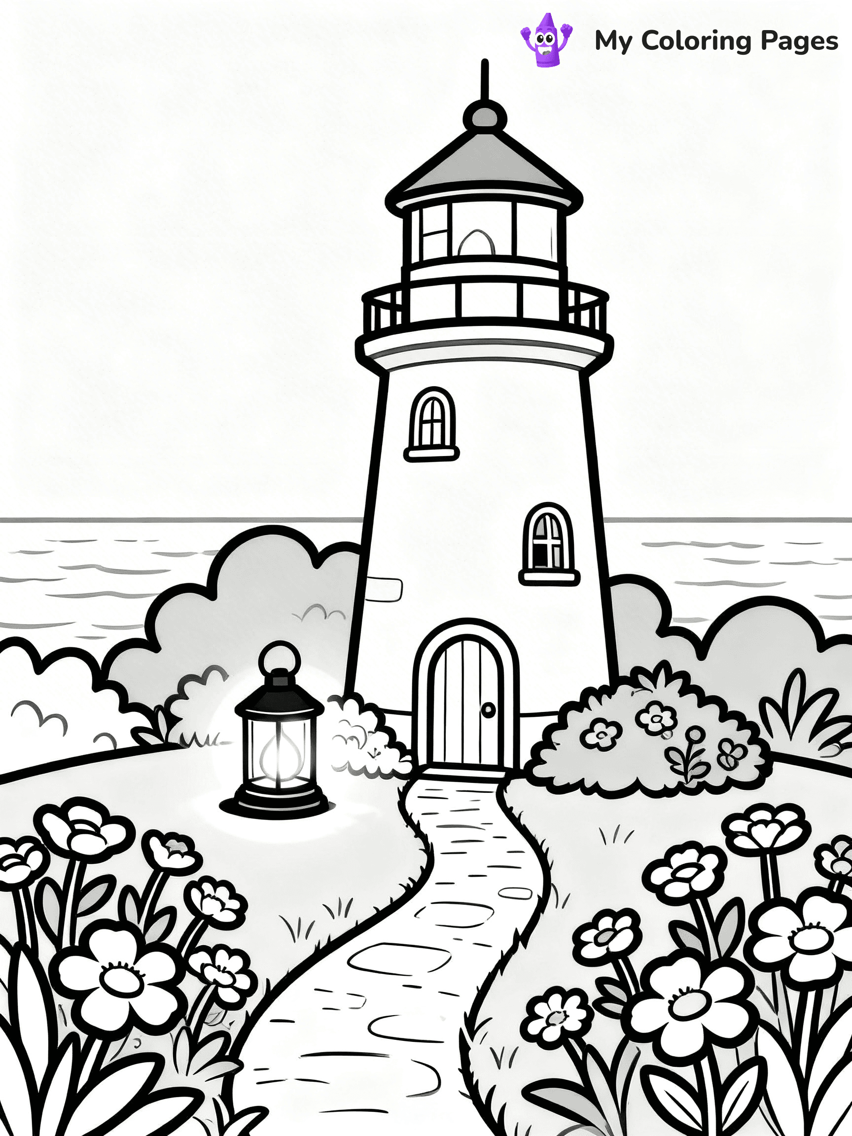 Lighthouse Coloring Pages - 25