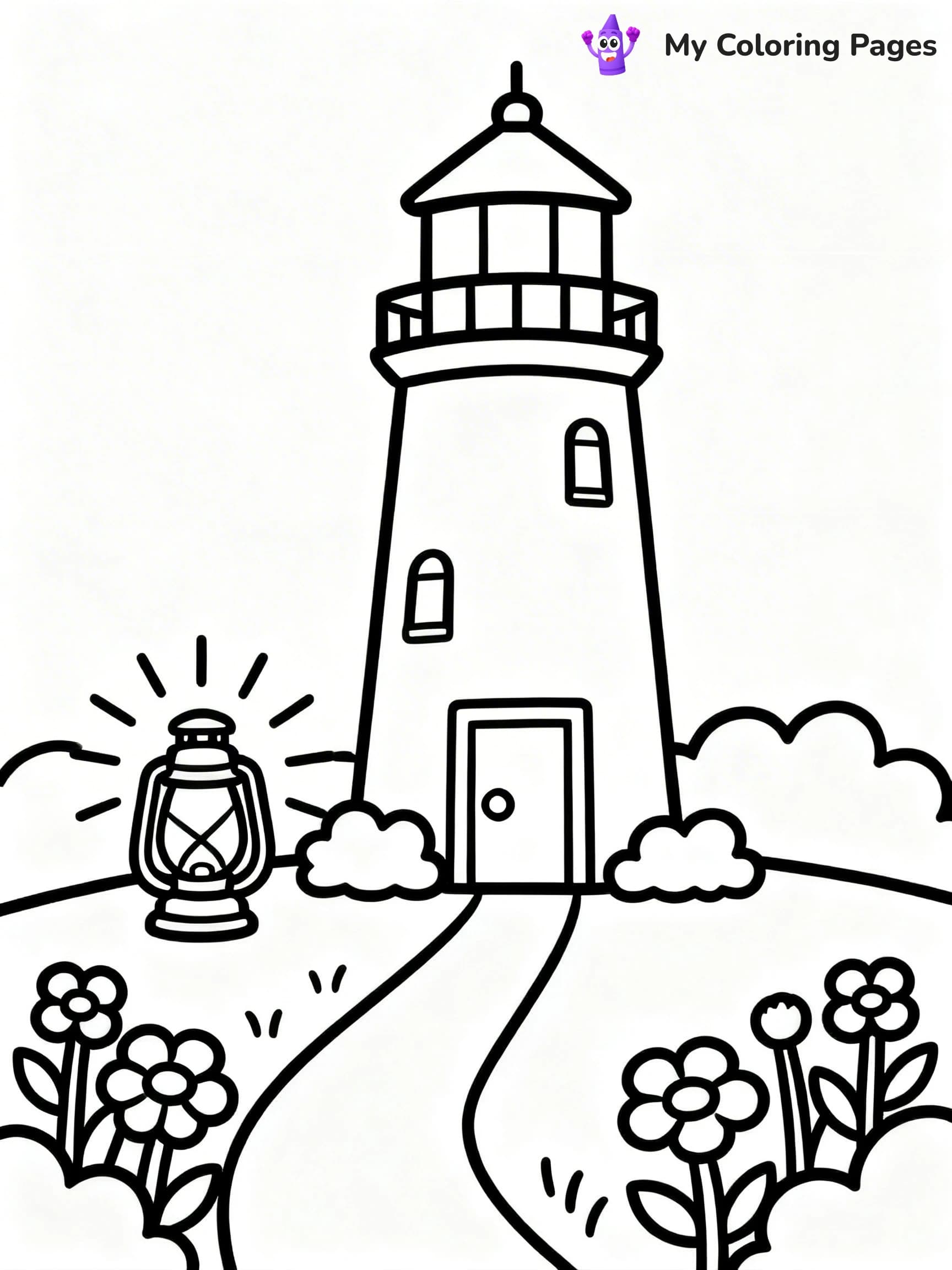 Lighthouse Coloring Pages - 24