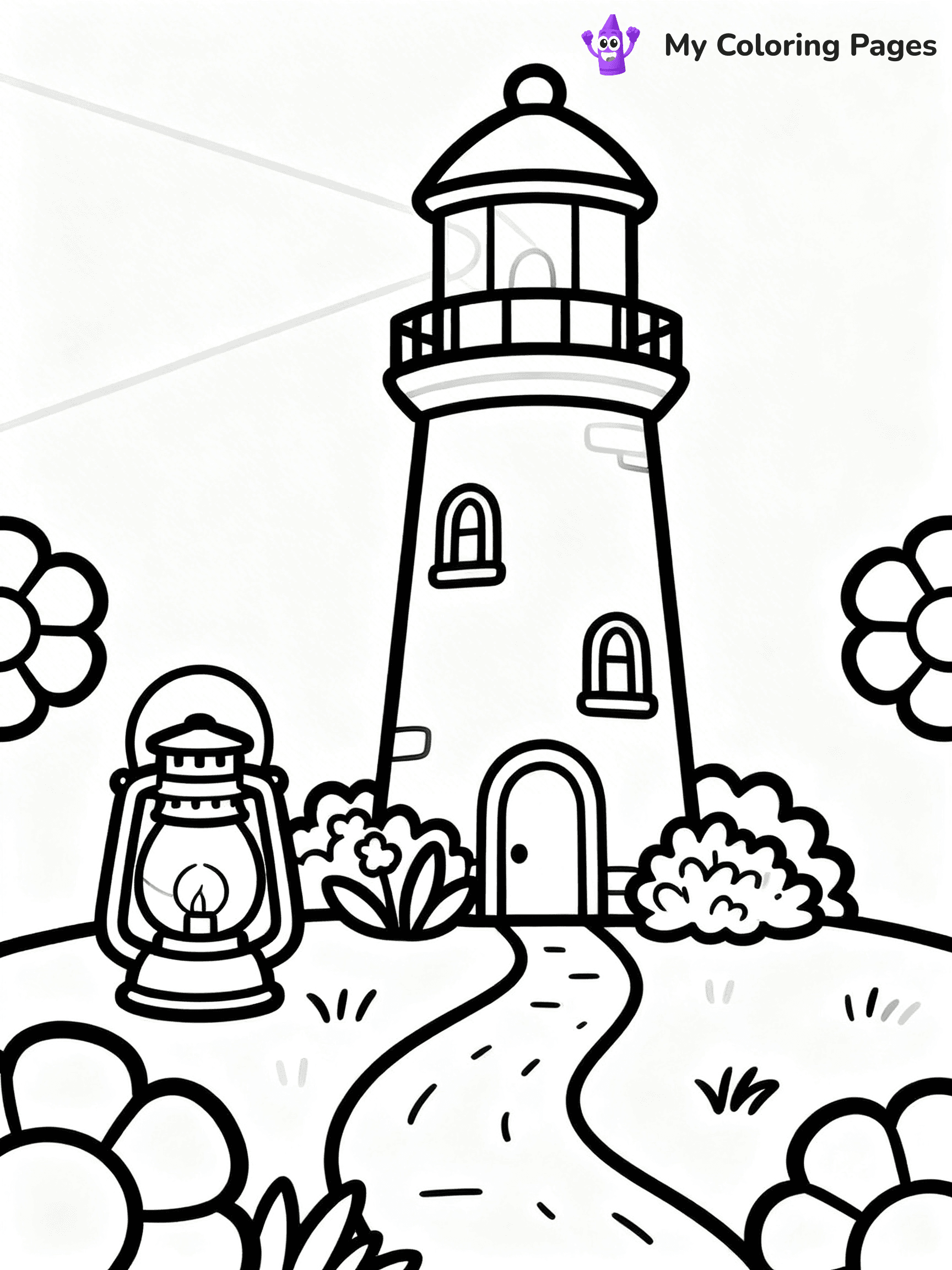 Lighthouse Coloring Pages - 23
