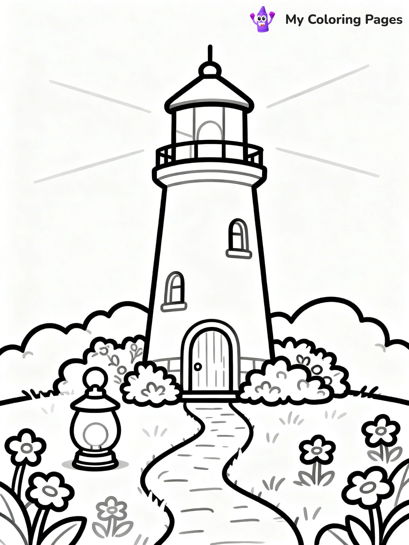 Lighthouse Coloring Pages - 22