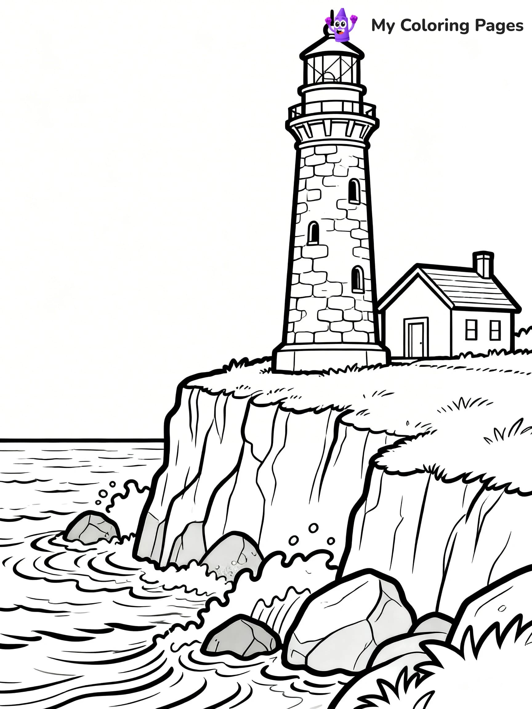 Lighthouse Coloring Pages - 15