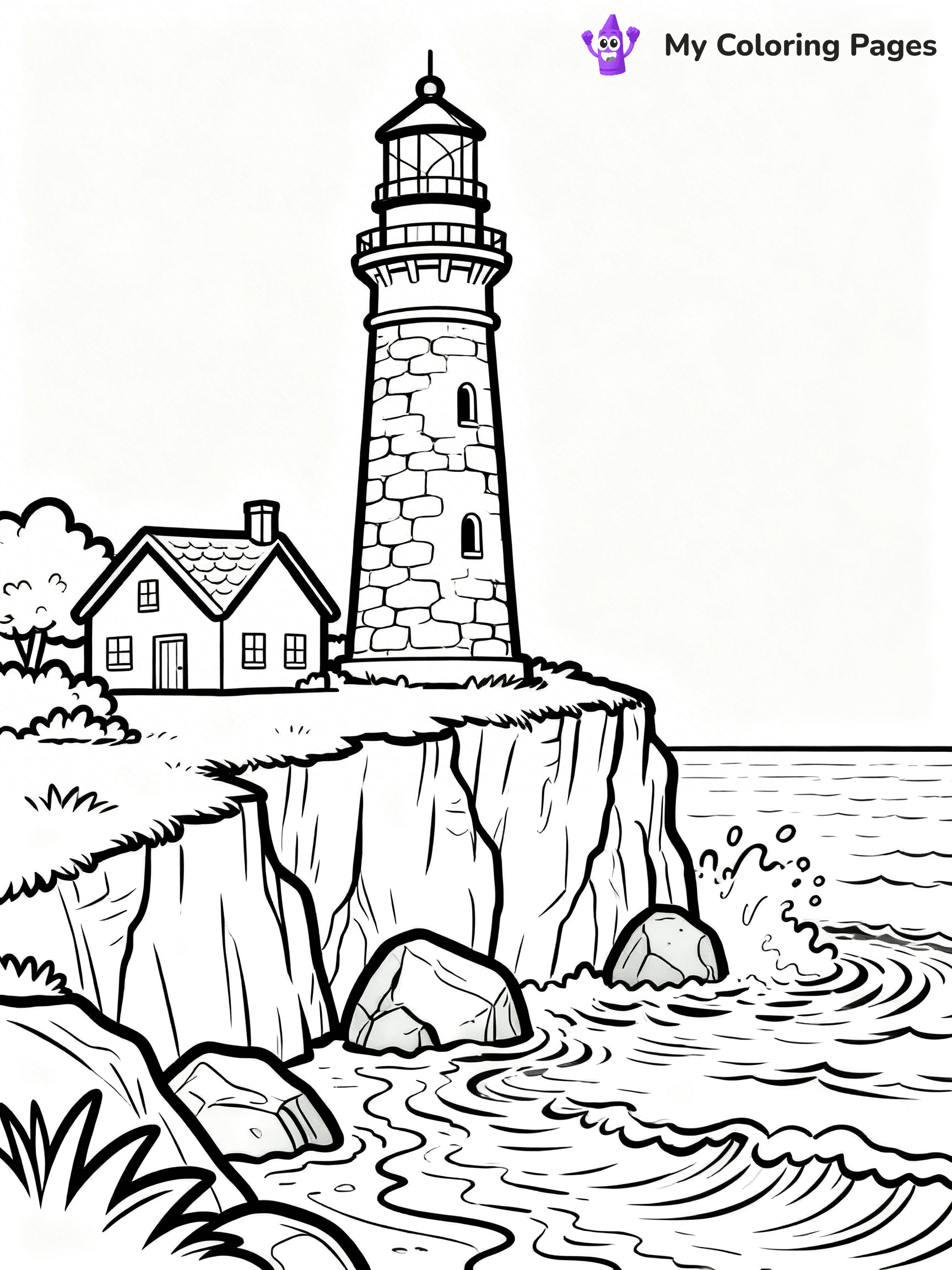 Lighthouse Coloring Pages - 14