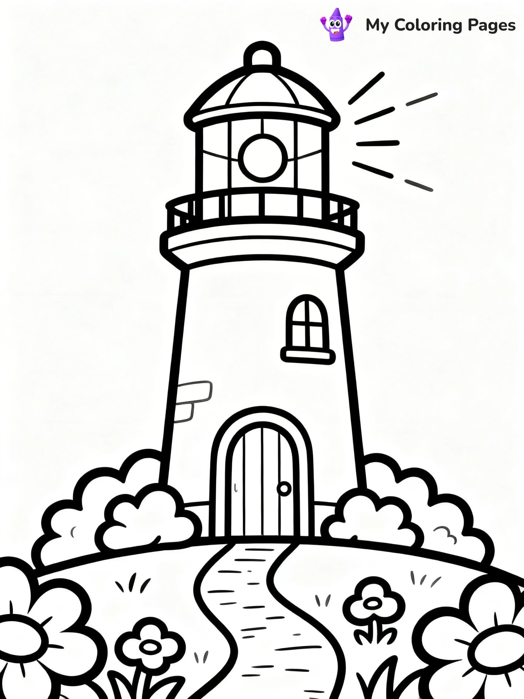 Lighthouse Coloring Pages - 2