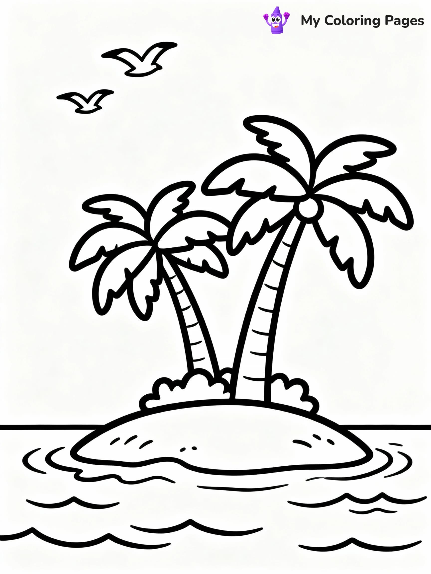 Sunset Coloring Pages - 15