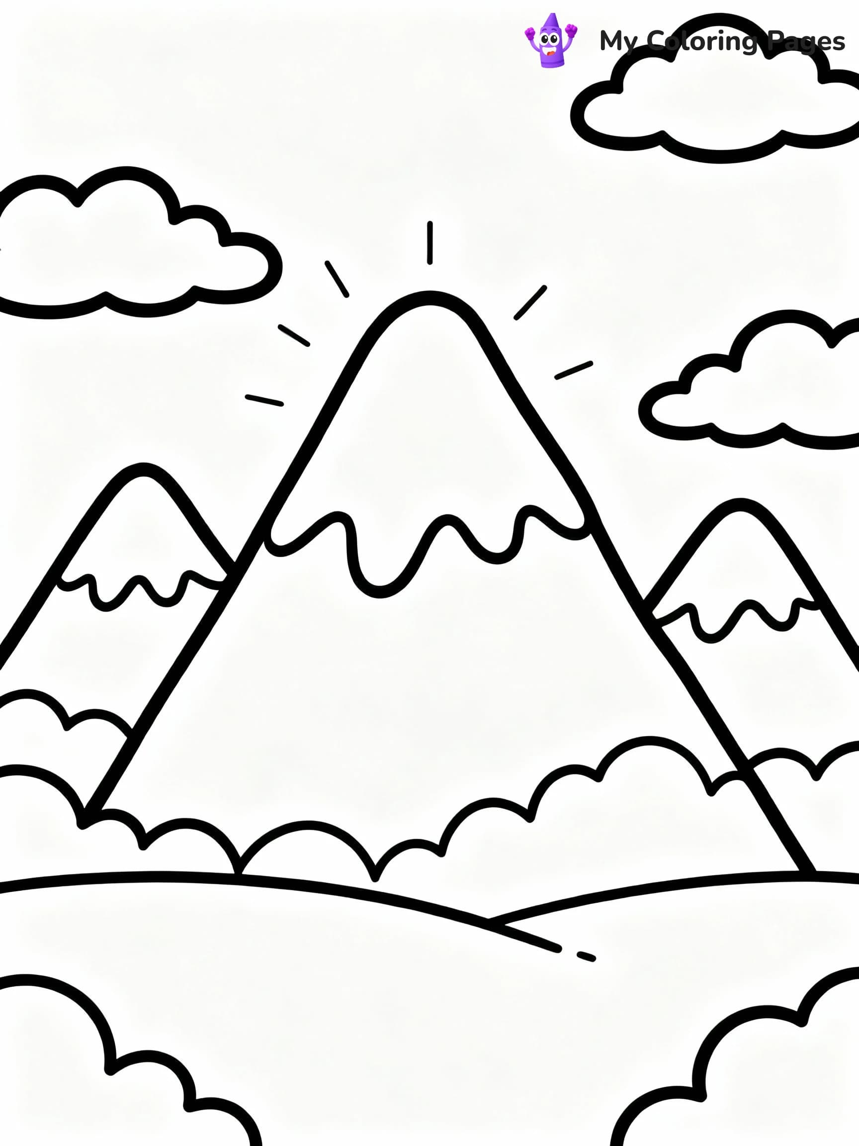 Sunset Coloring Pages - 8